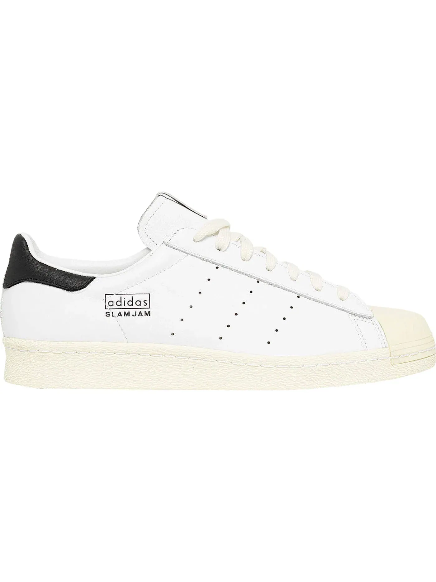 Мужские кроссовки lifestyle Adidas Superstar 80s Slam Jam — изображение 1 из 1, белый