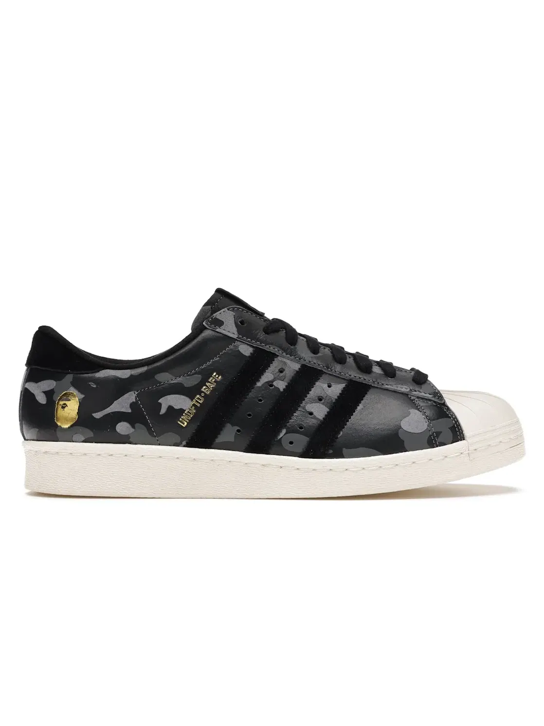 Мужские кроссовки Lifestyle Adidas Superstar 80s — изображение 1 из 4, черный/золотистый/белый