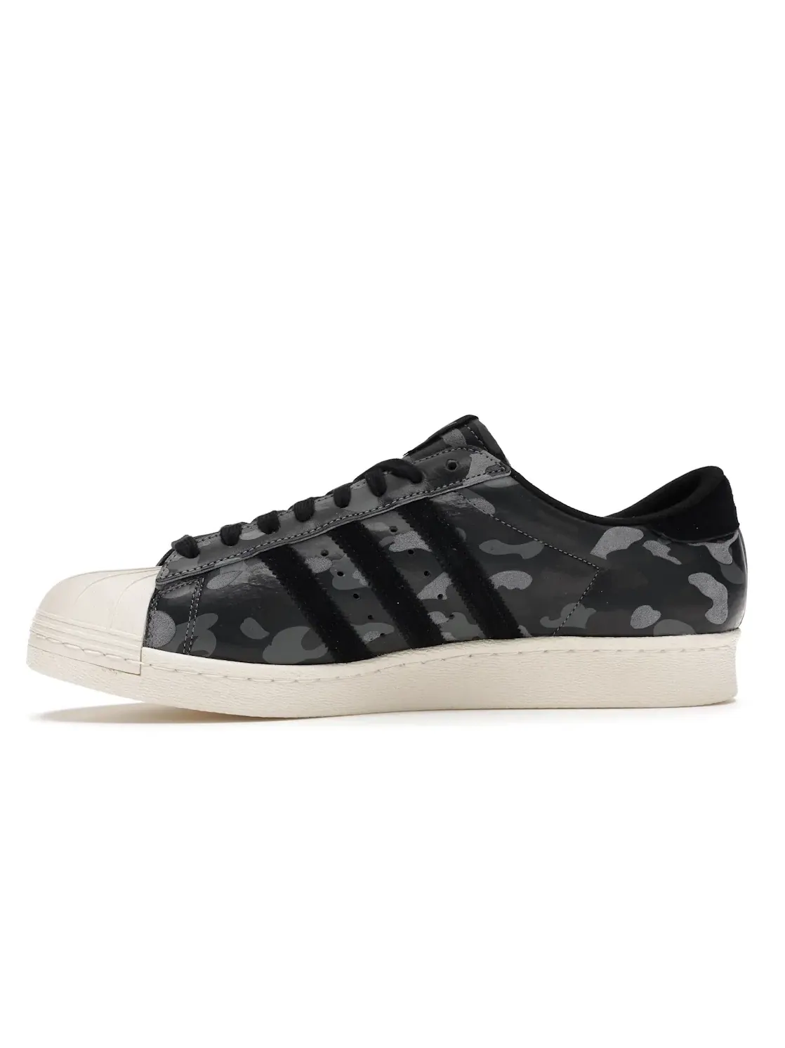 Мужские кроссовки Lifestyle Adidas Superstar 80s — изображение 3 из 4, черный/золотистый/белый