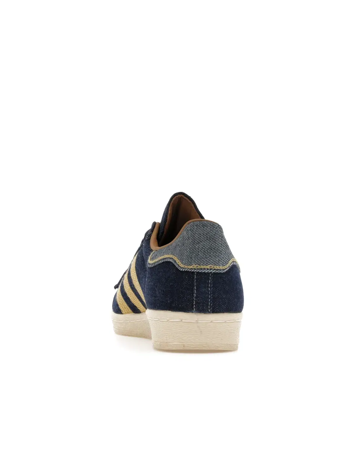 Мужские кроссовки Lifestyle с джинсовым верхом Adidas Superstar 82 — изображение 4 из 4, кремовый белый
