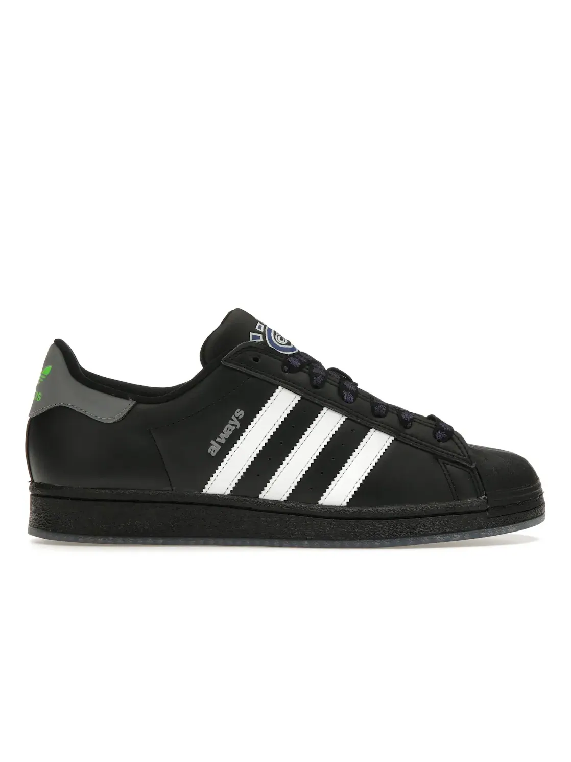 Мужские кроссовки Lifestyle Adidas Superstar ADV — изображение 1 из 4, черный/белый/серый