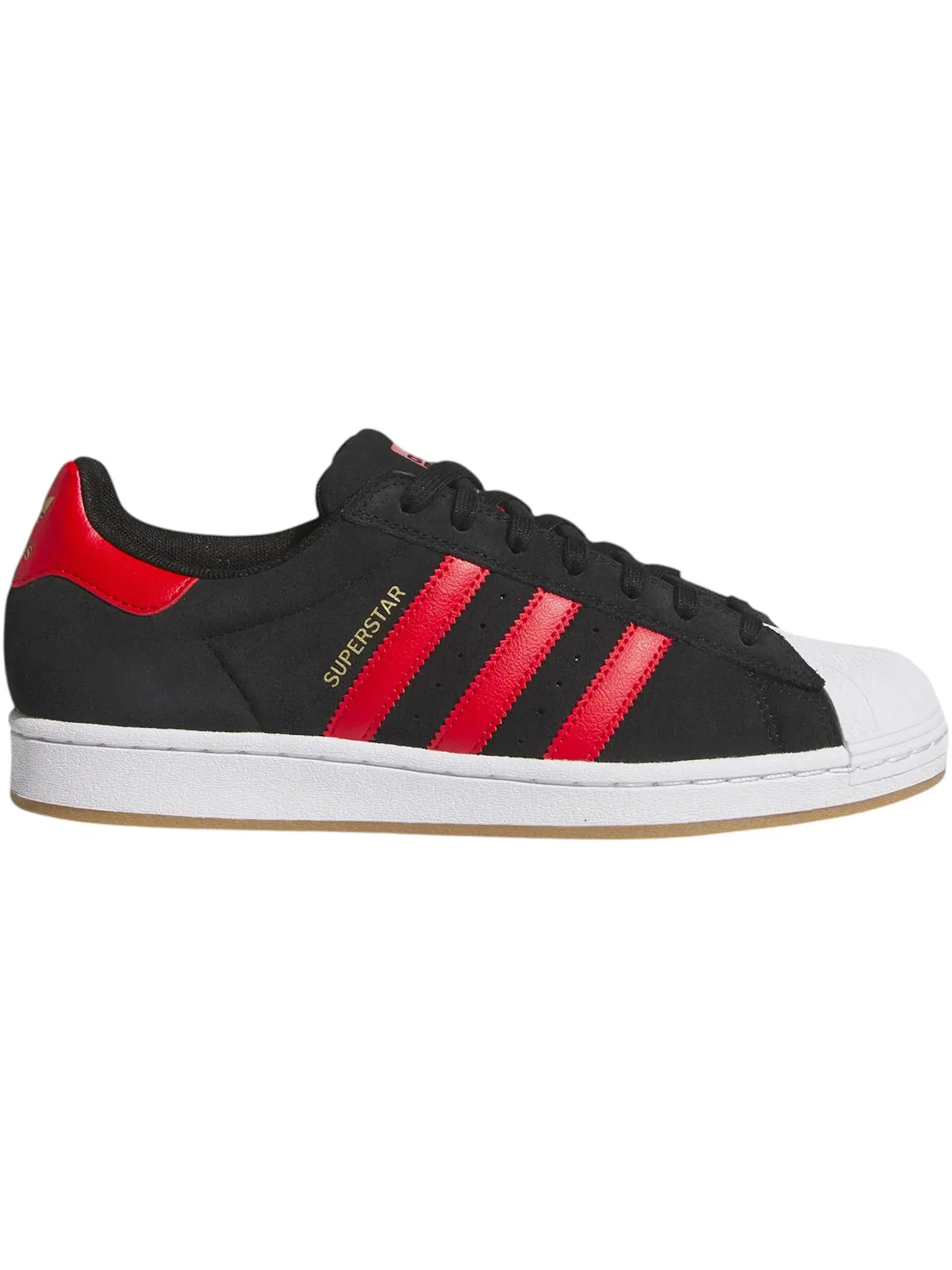 Мужские кроссовки Lifestyle с замшей Adidas Superstar ADV — изображение 1 из 1, черный//белый