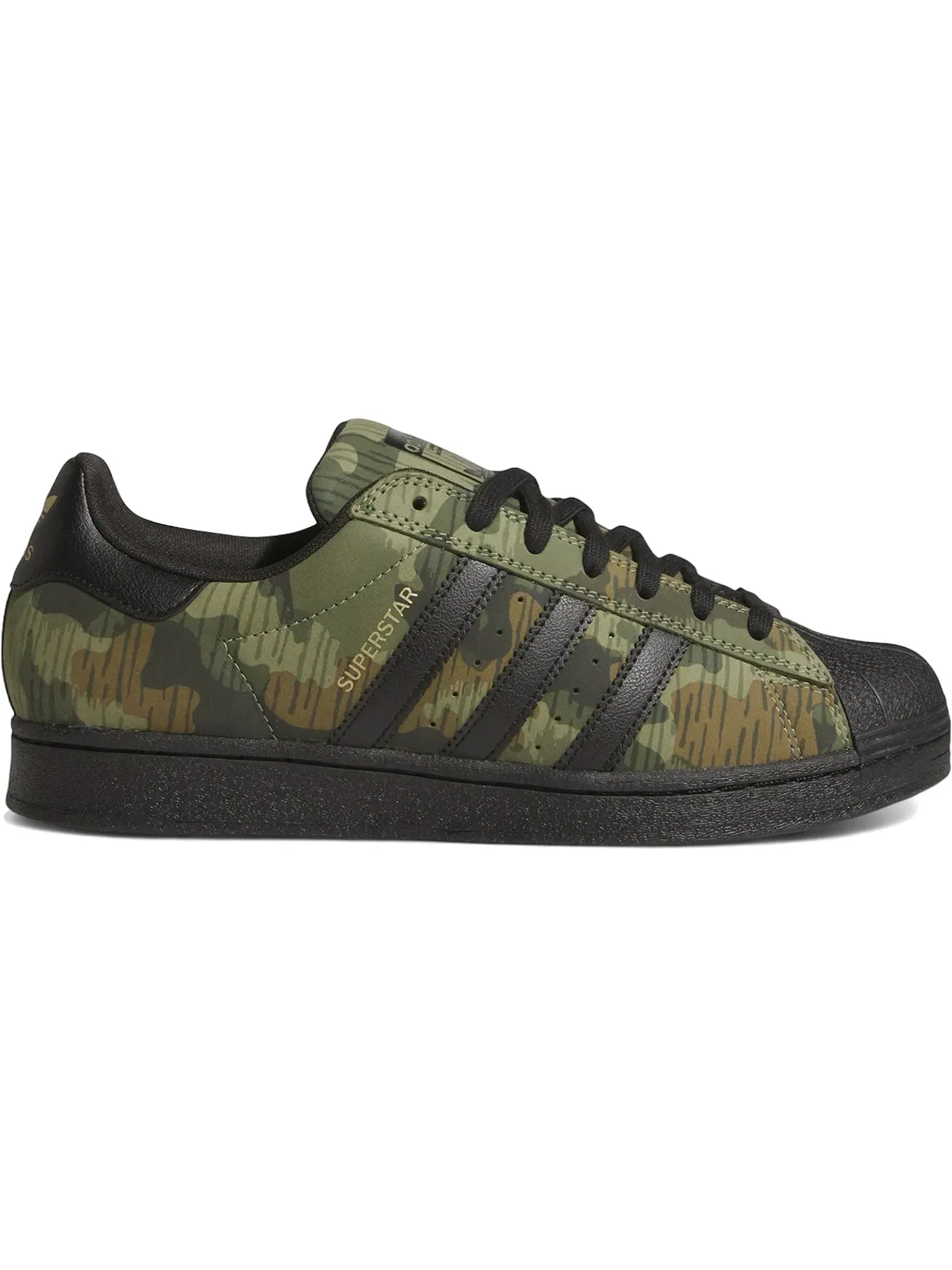 Мужские кроссовки Lifestyle с камуфляжным принтом Adidas Superstar ADV — изображение 1 из 1