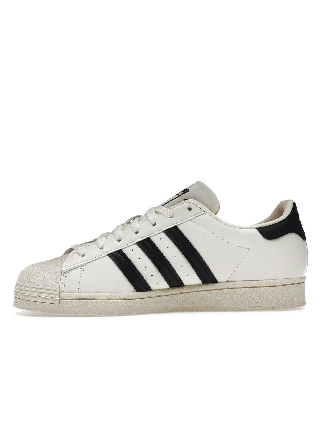 Мужские кроссовки с принтом Adidas Superstar Adidas — изображение 3 из 4, белый/белый/черный