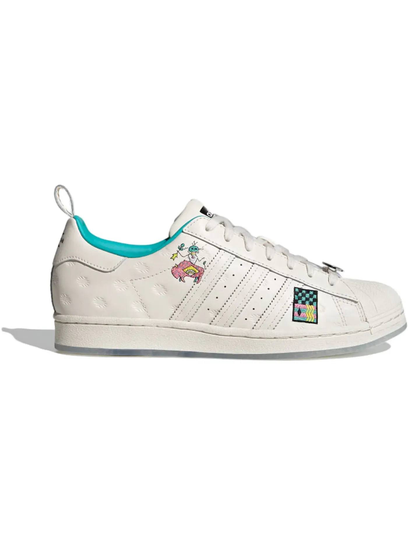 Мужские кроссовки Lifestyle Adidas Superstar — изображение 1 из 1, белый