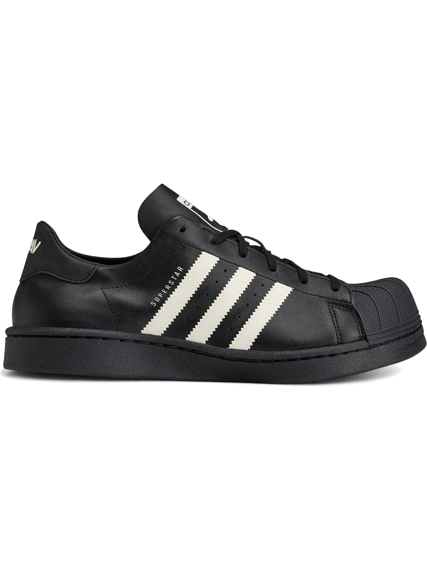 Женские кроссовки Lifestyle Adidas Superstar — изображение 1 из 1, черный//белый