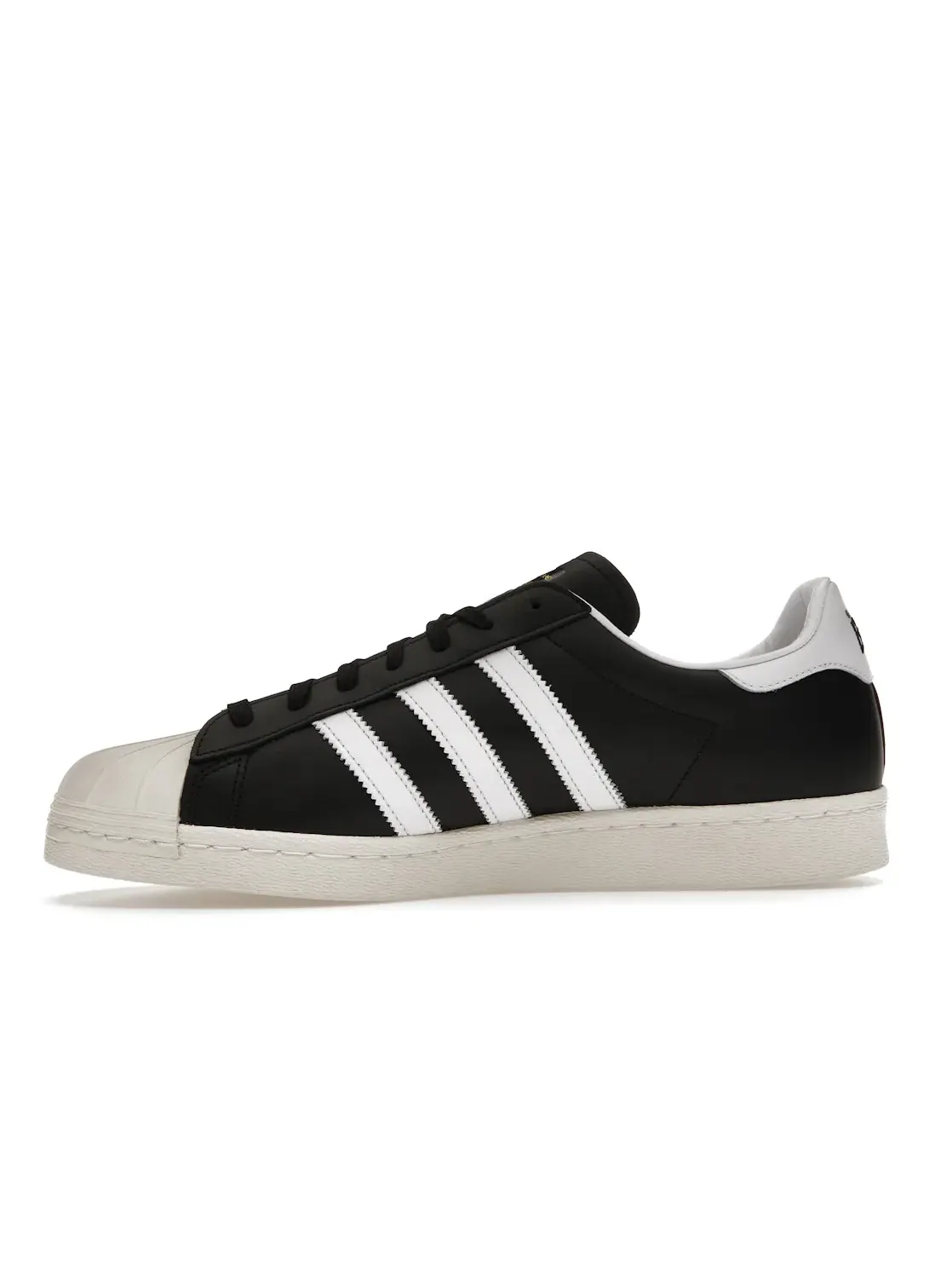 Мужские кроссовки с принтом Adidas Superstar 80s Adidas — изображение 3 из 4, черный/белый/золотистый