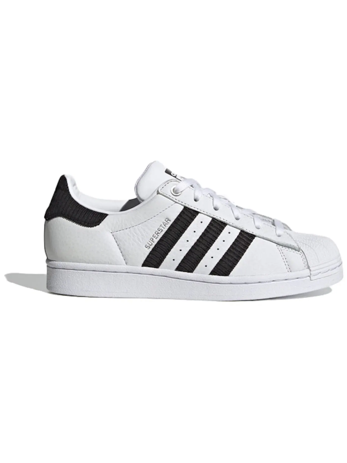 Женские кроссовки с вельветовыми полосками Adidas Superstar — изображение 1 из 1