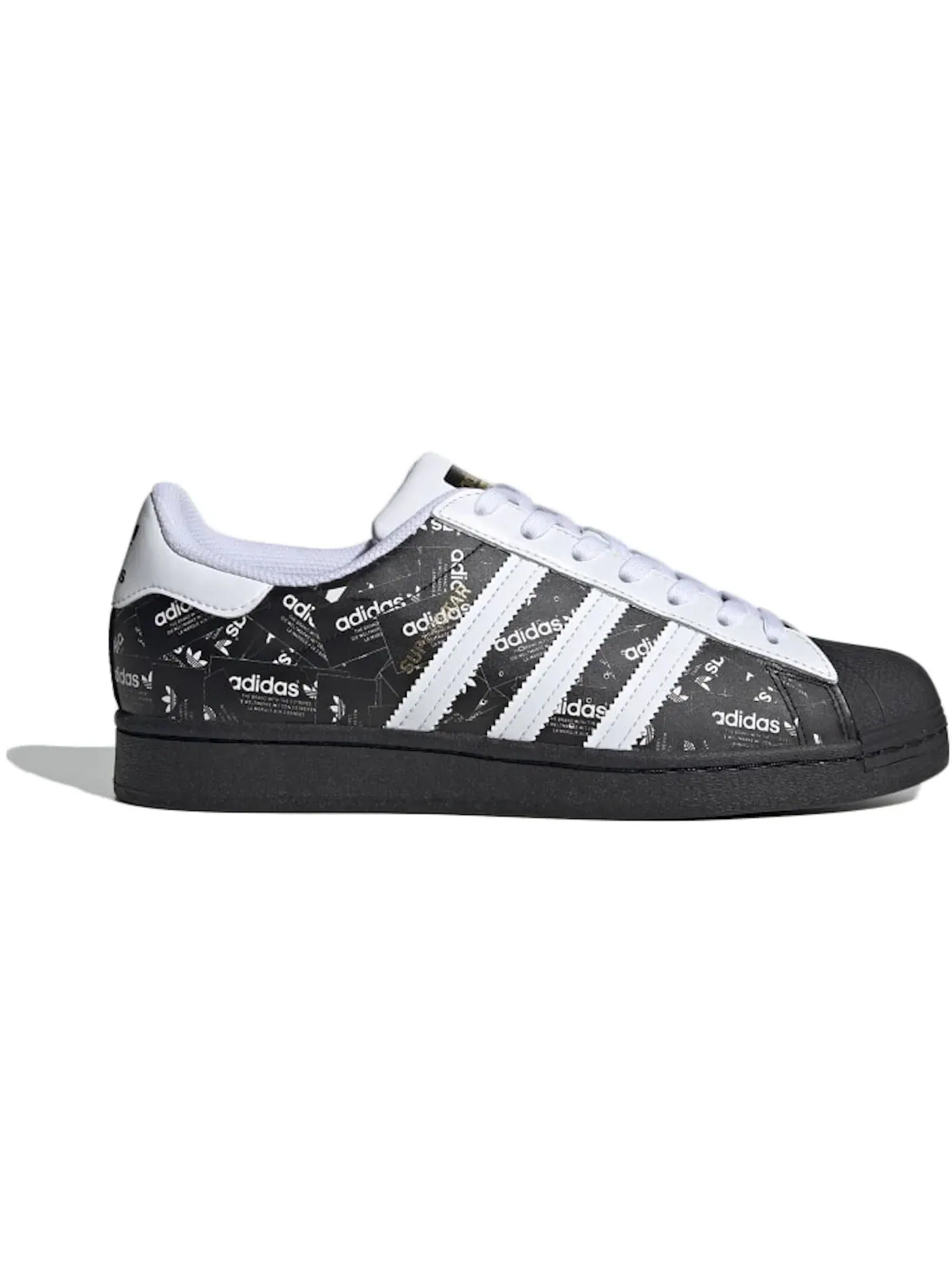 Мужские кроссовки Lifestyle Adidas Superstar — изображение 1 из 1, черный/белый/белый