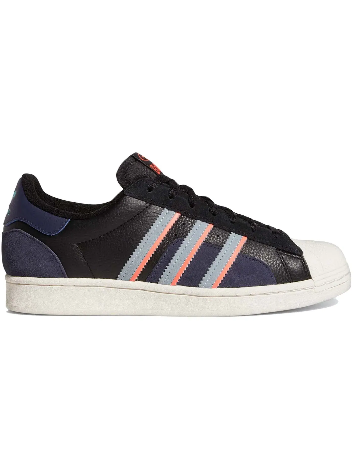 Мужские кроссовки Lifestyle Adidas Superstar — изображение 1 из 1, черный/серый