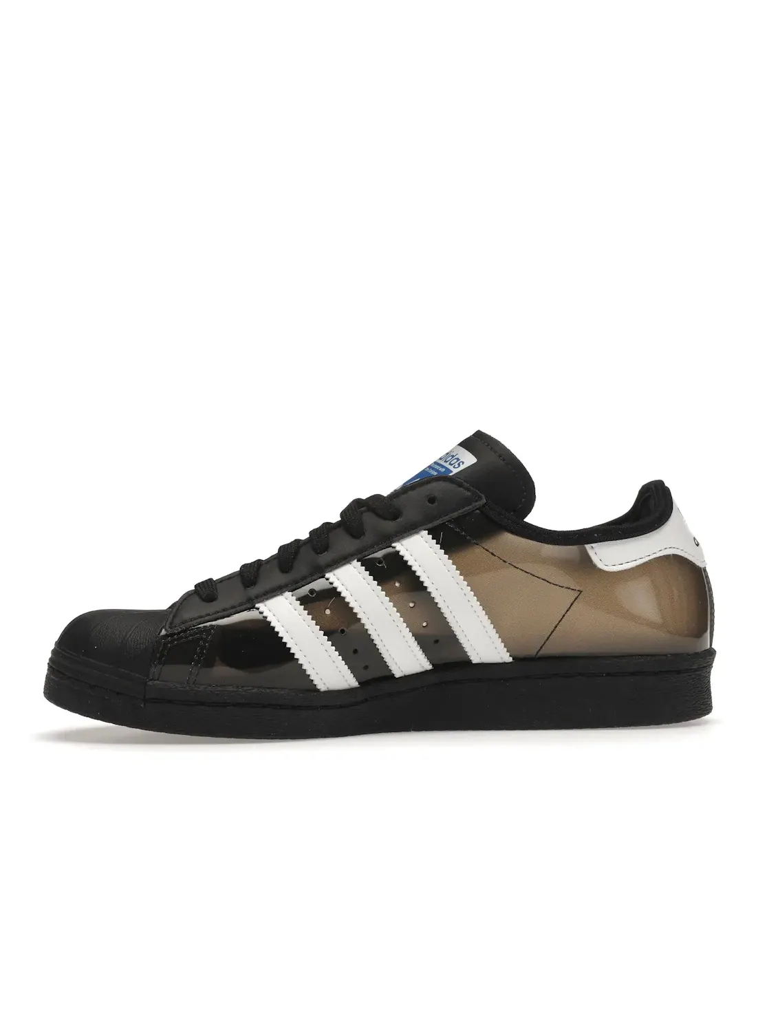 Мужские кроссовки Lifestyle с кожаным верхом Adidas Superstar — изображение 3 из 4, черный/белый-черный
