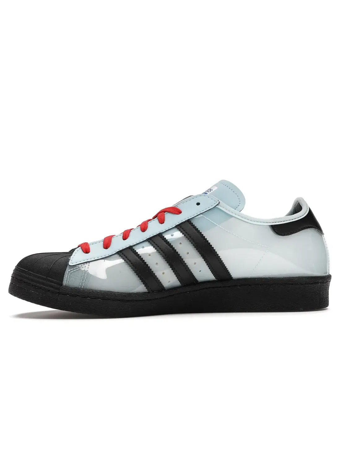 Мужские кроссовки lifestyle с принтом Adidas Superstar Adidas — изображение 3 из 4, синий/черный
