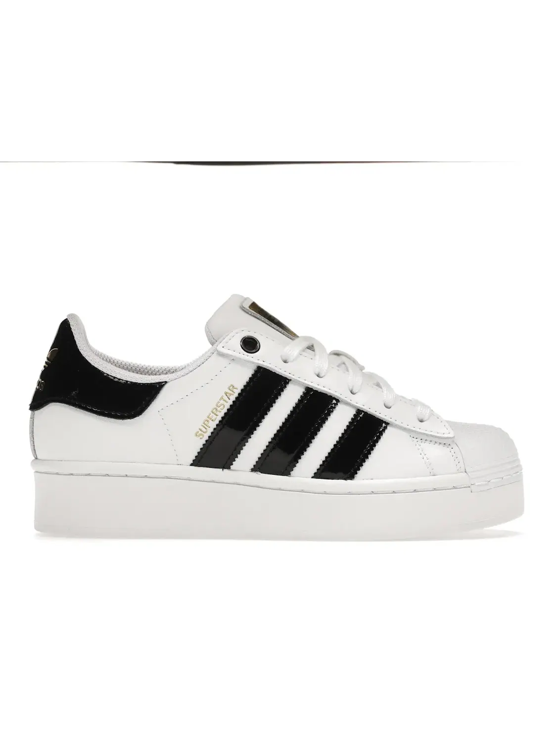 Женские кроссовки Lifestyle с перфорированным носком Adidas Superstar Bold — изображение 1 из 4