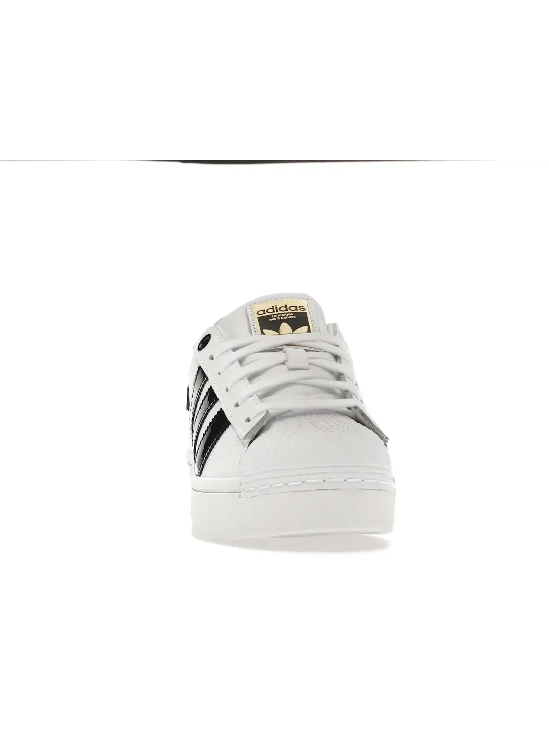 Женские кроссовки Lifestyle с перфорированным носком Adidas Superstar Bold — изображение 2 из 4