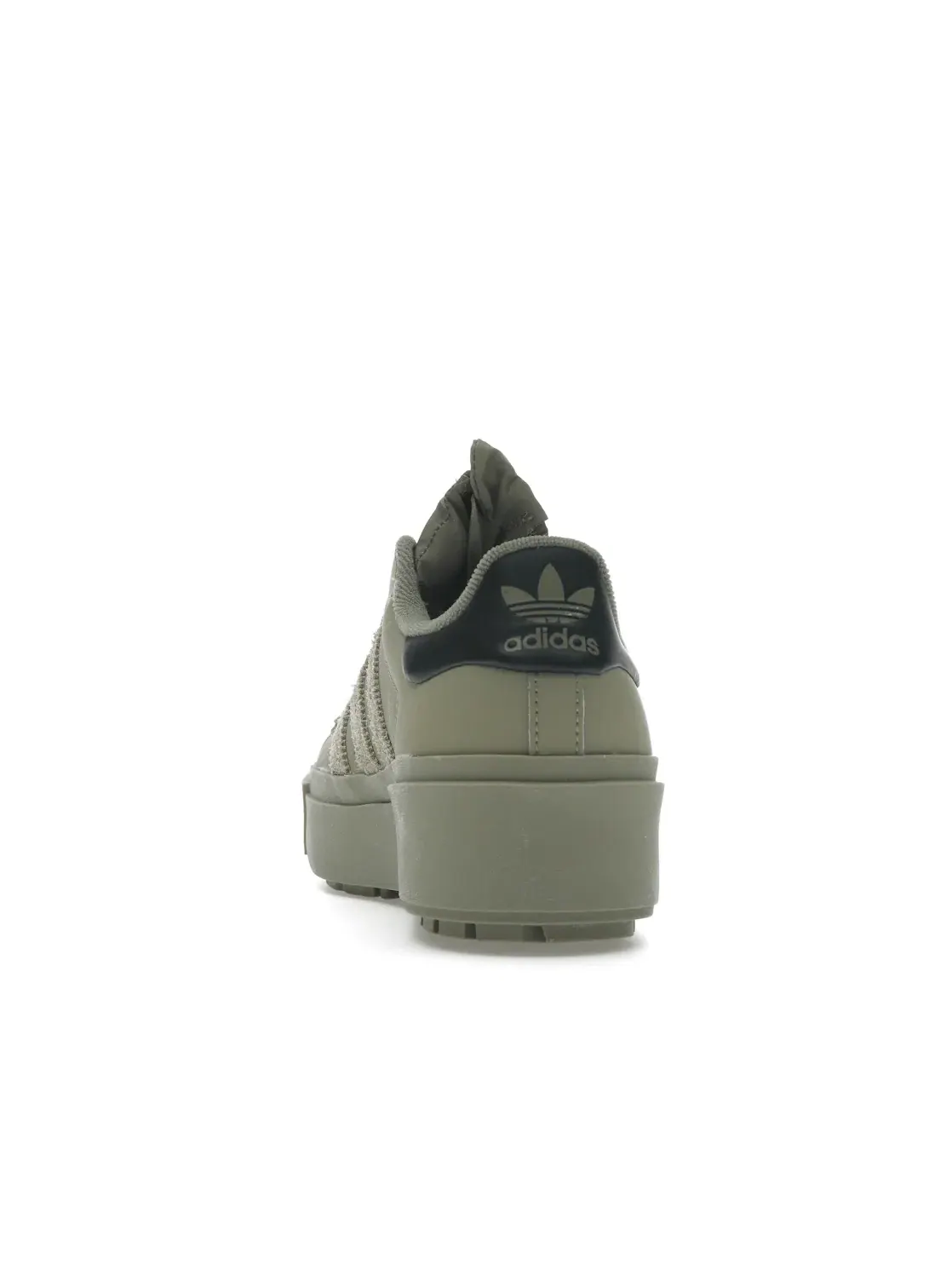 Женские кроссовки Lifestyle с принтом Adidas Superstar Bonega X — изображение 4 из 4, зеленый/зеленый/черный