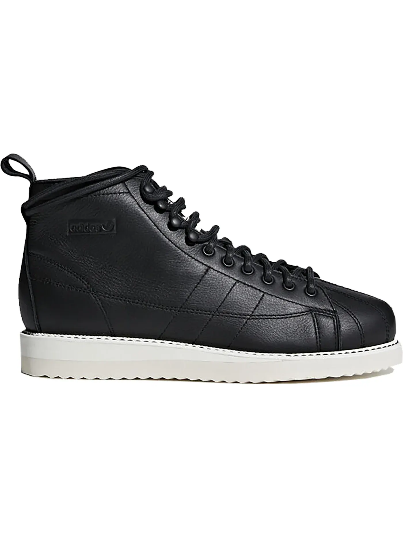 Женские кроссовки lifestyle Adidas Superstar Boot — изображение 1 из 1, черный/черный/белый