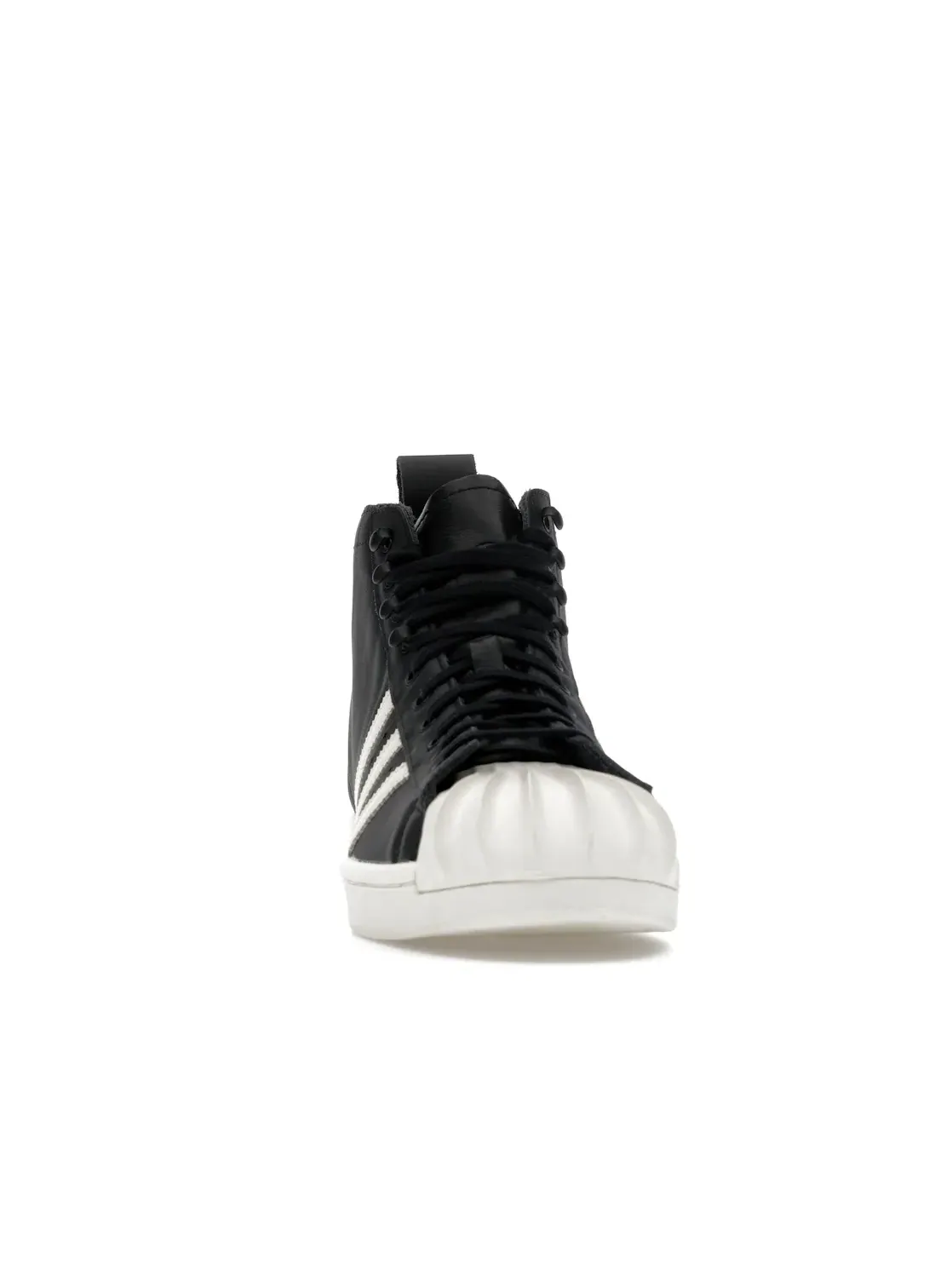 Мужские ботинки с контрастными вставками Adidas Superstar Boot Thug Club — изображение 2 из 4, черный/белый