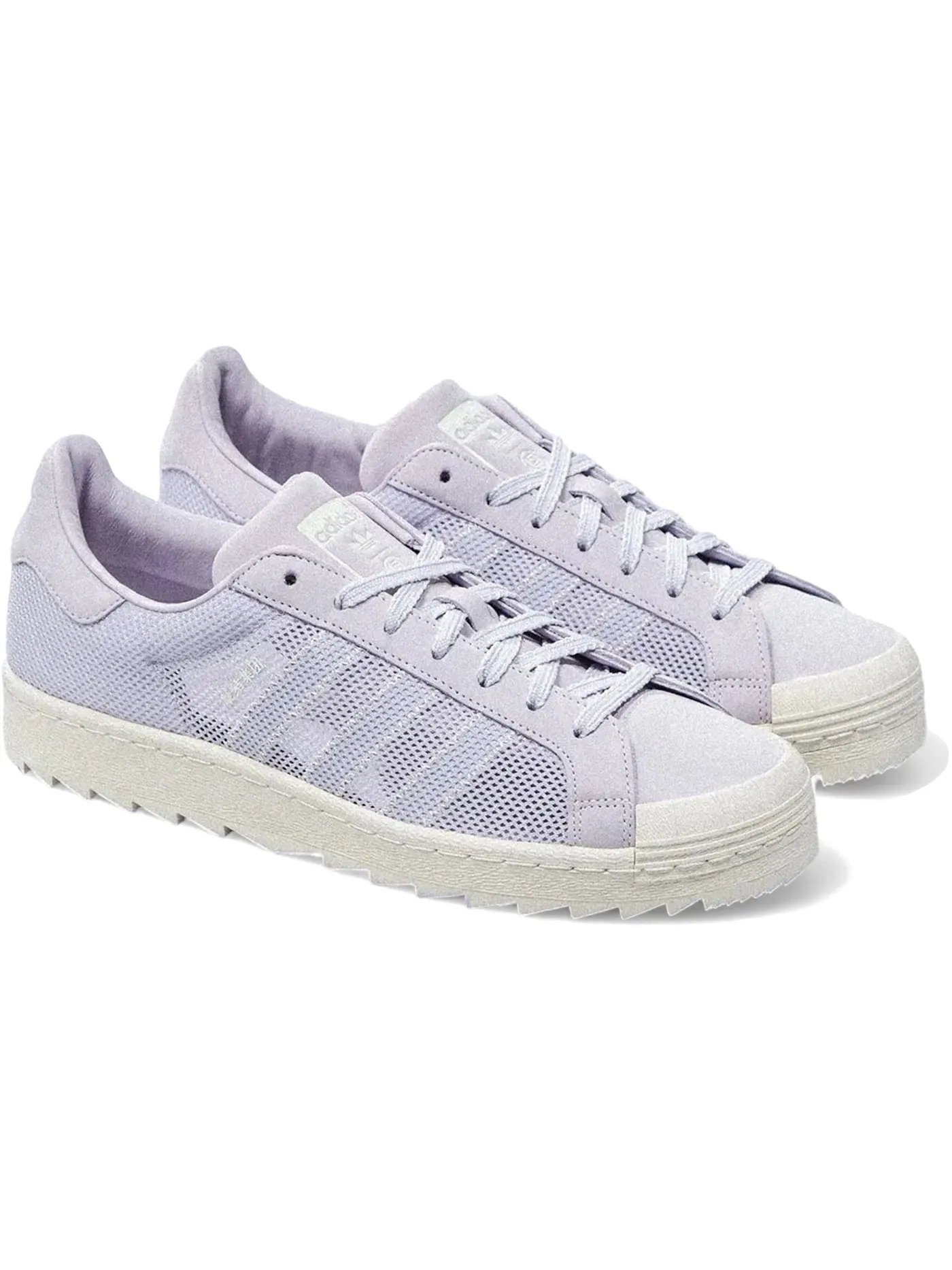 Мужские кроссовки Lifestyle Adidas Superstar Breathe — изображение 1 из 1, серебристый белый белый