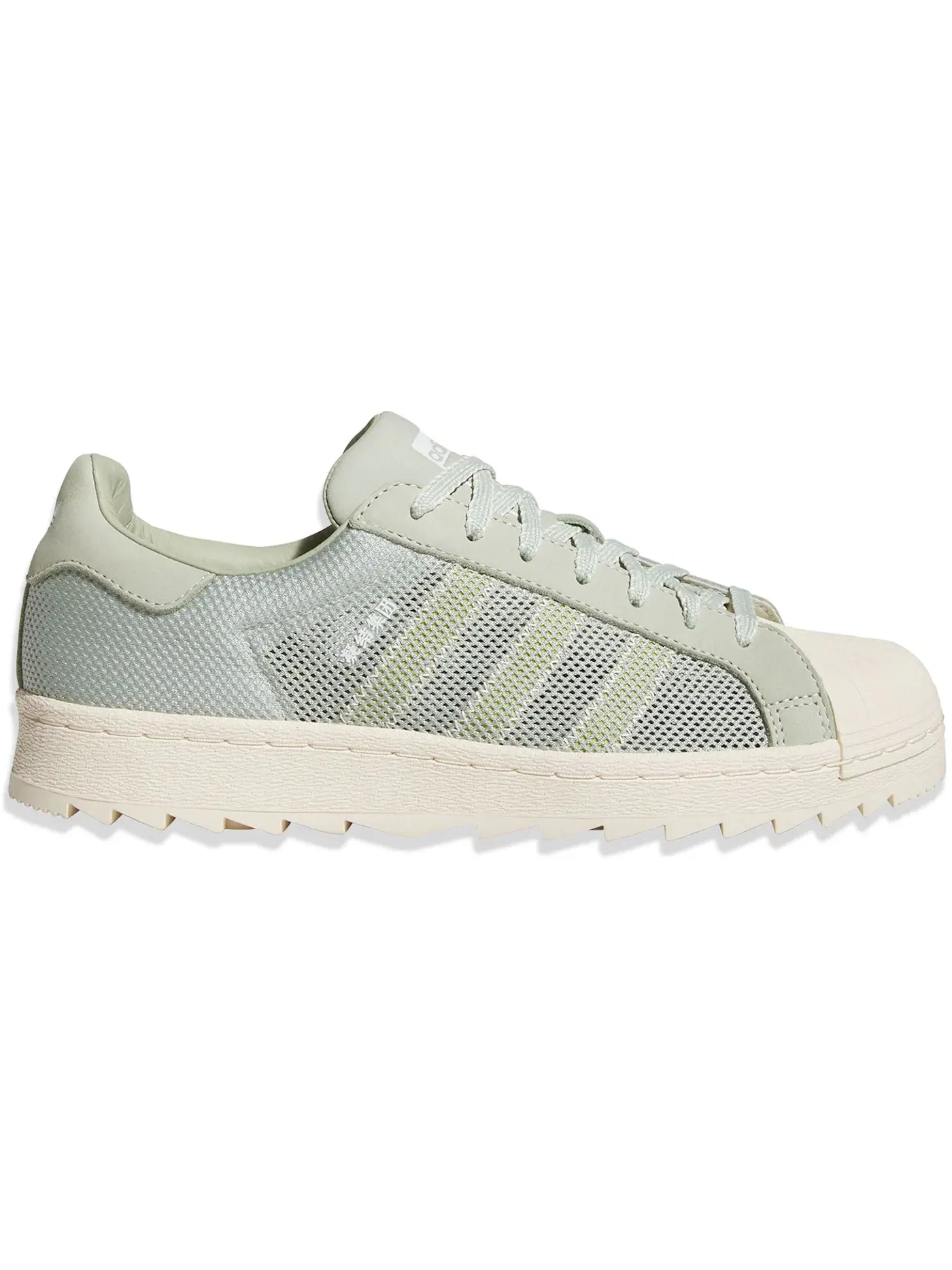 Мужские кроссовки lifestyle Adidas Superstar Breathe — изображение 1 из 1, белый/белый/белый