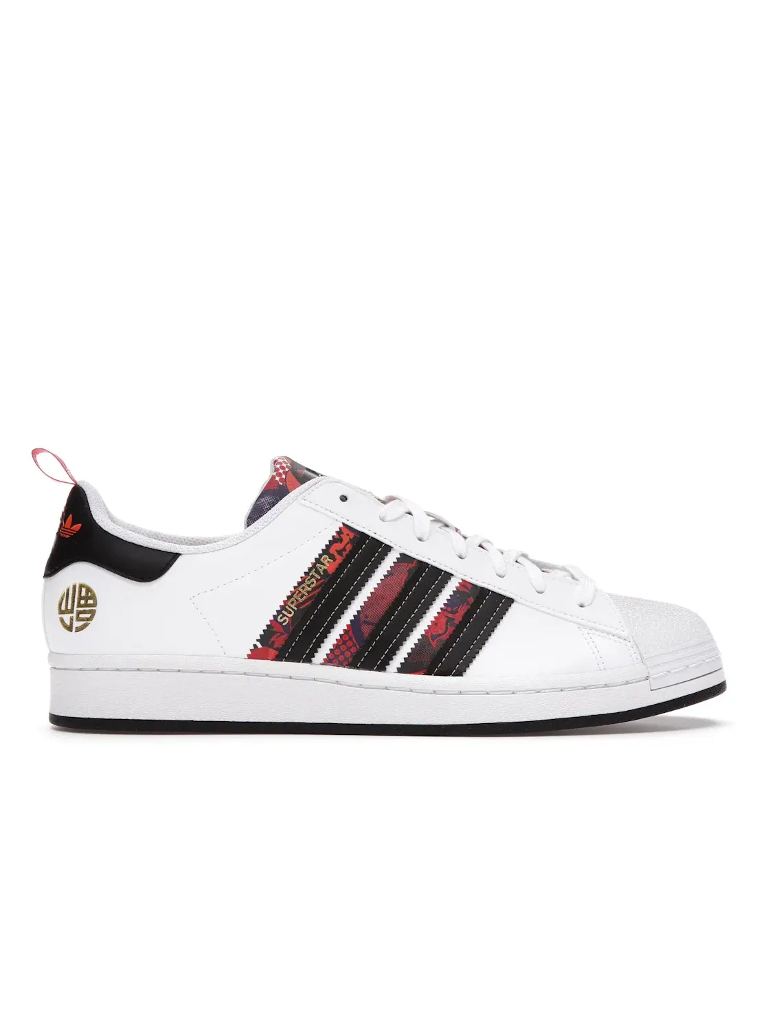 Мужские кроссовки lifestyle Superstar Adidas — изображение 1 из 4, белый/черный