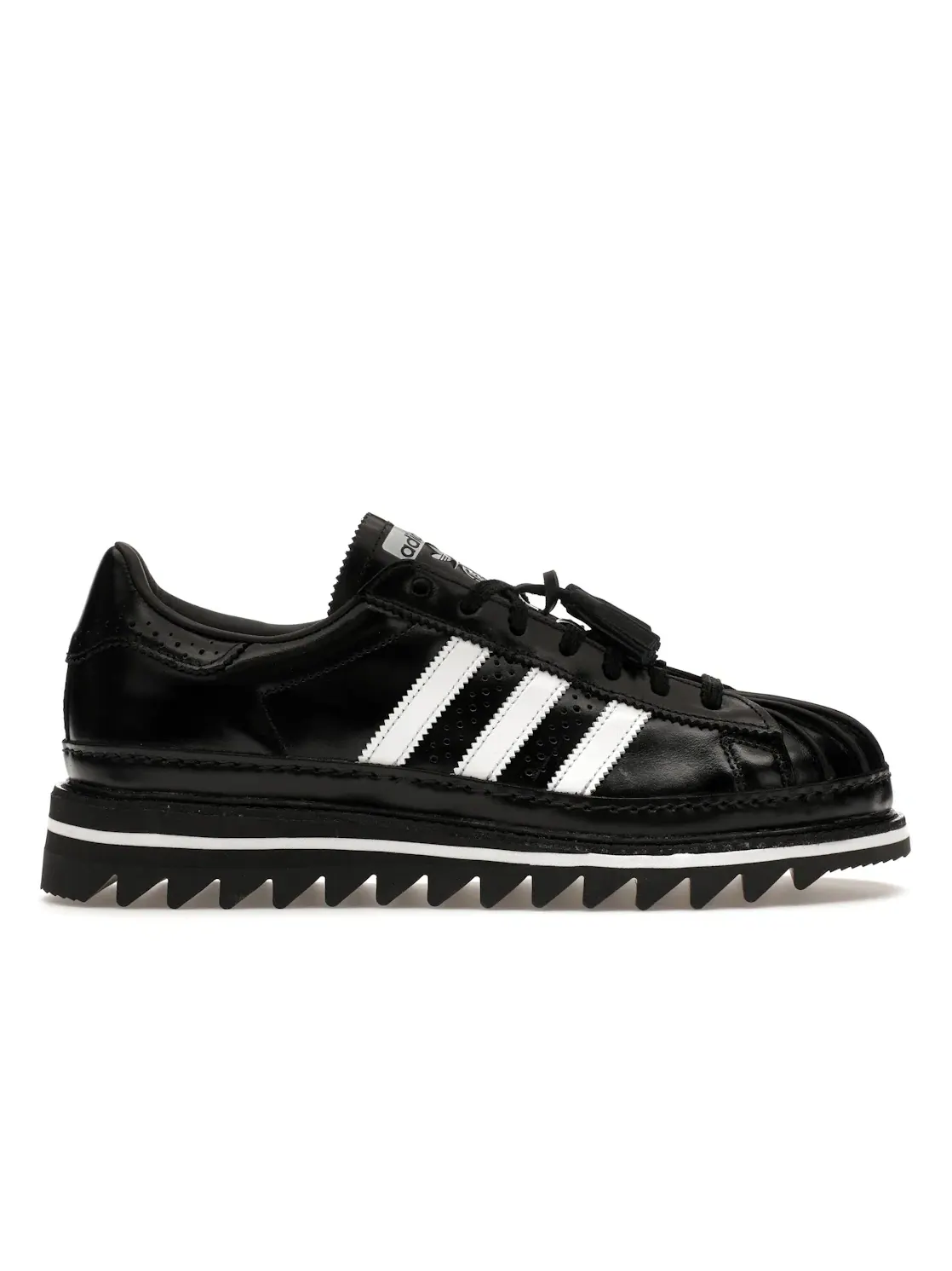 Мужские кроссовки Lifestyle с принтом Adidas Superstar CLOT By Edison Chen — изображение 1 из 4, черный/белый/черный