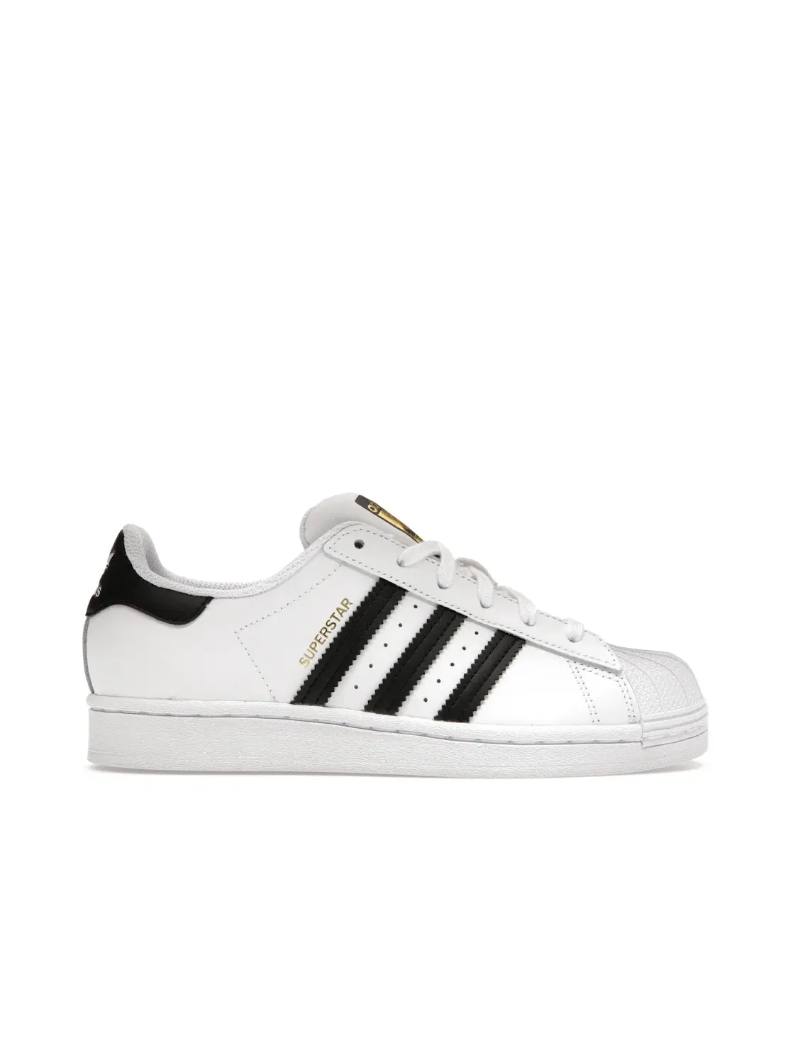 Детские кроссовки Lifestyle Superstar Adidas — изображение 1 из 4, белый черный белый