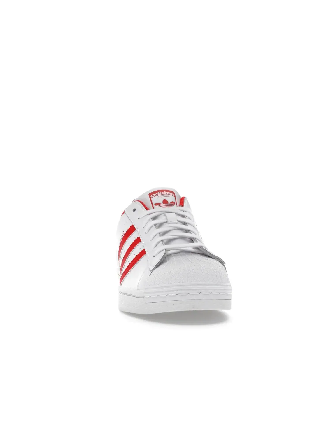 Мужские кроссовки lifestyle Adidas Superstar — изображение 2 из 4, белый/красный/белый