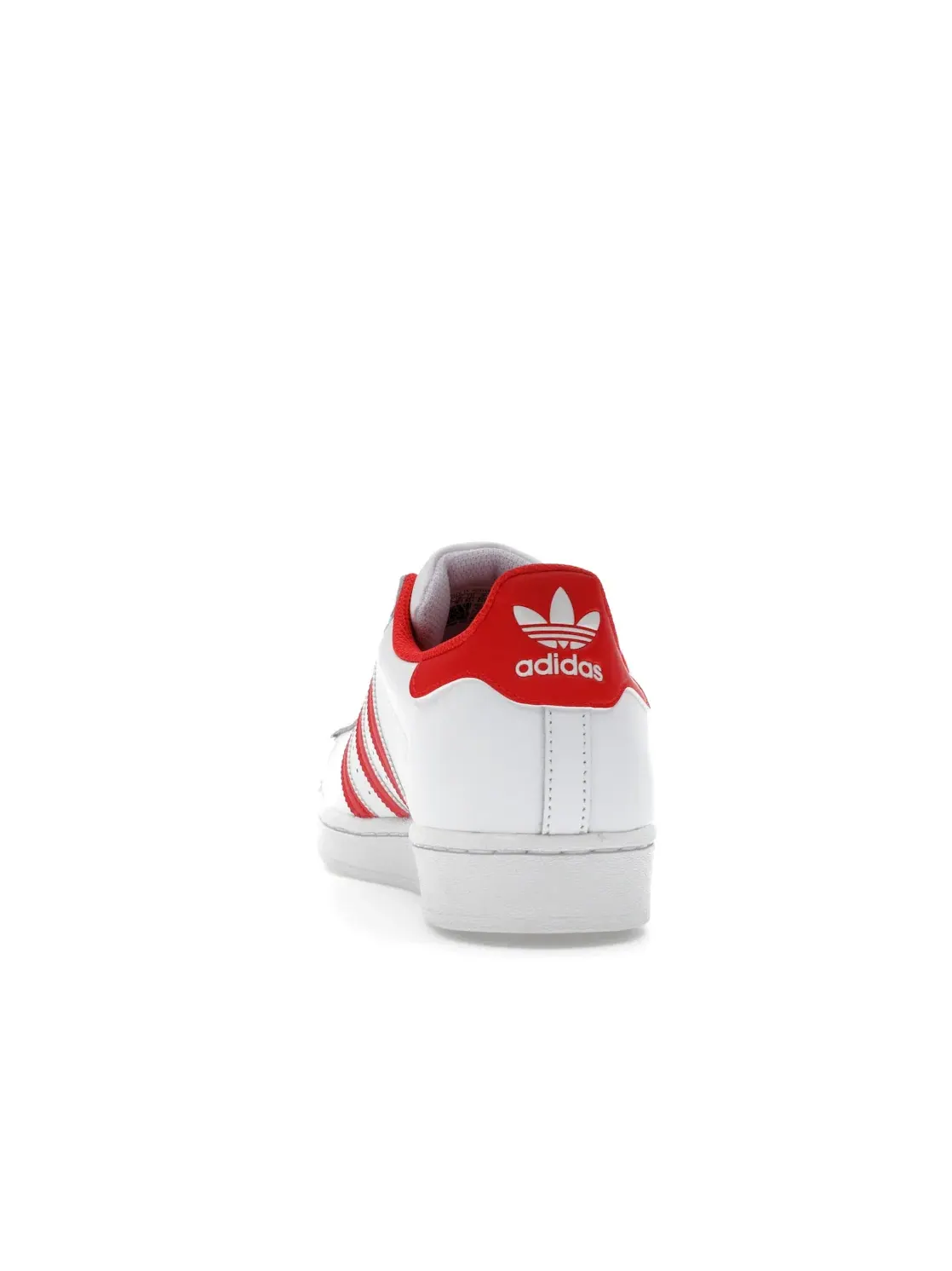 Мужские кроссовки lifestyle Adidas Superstar — изображение 4 из 4, белый/красный/белый