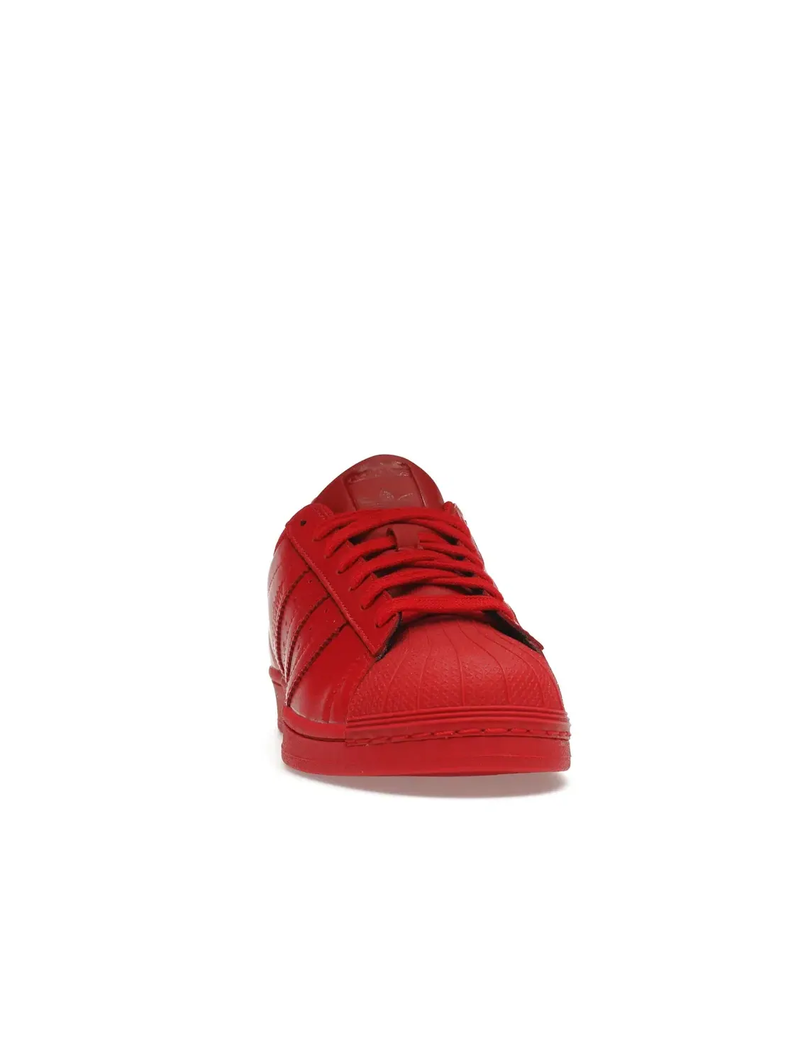 Мужские кроссовки с кожаным верхом Adidas Superstar — изображение 2 из 4, красный/красный/красный