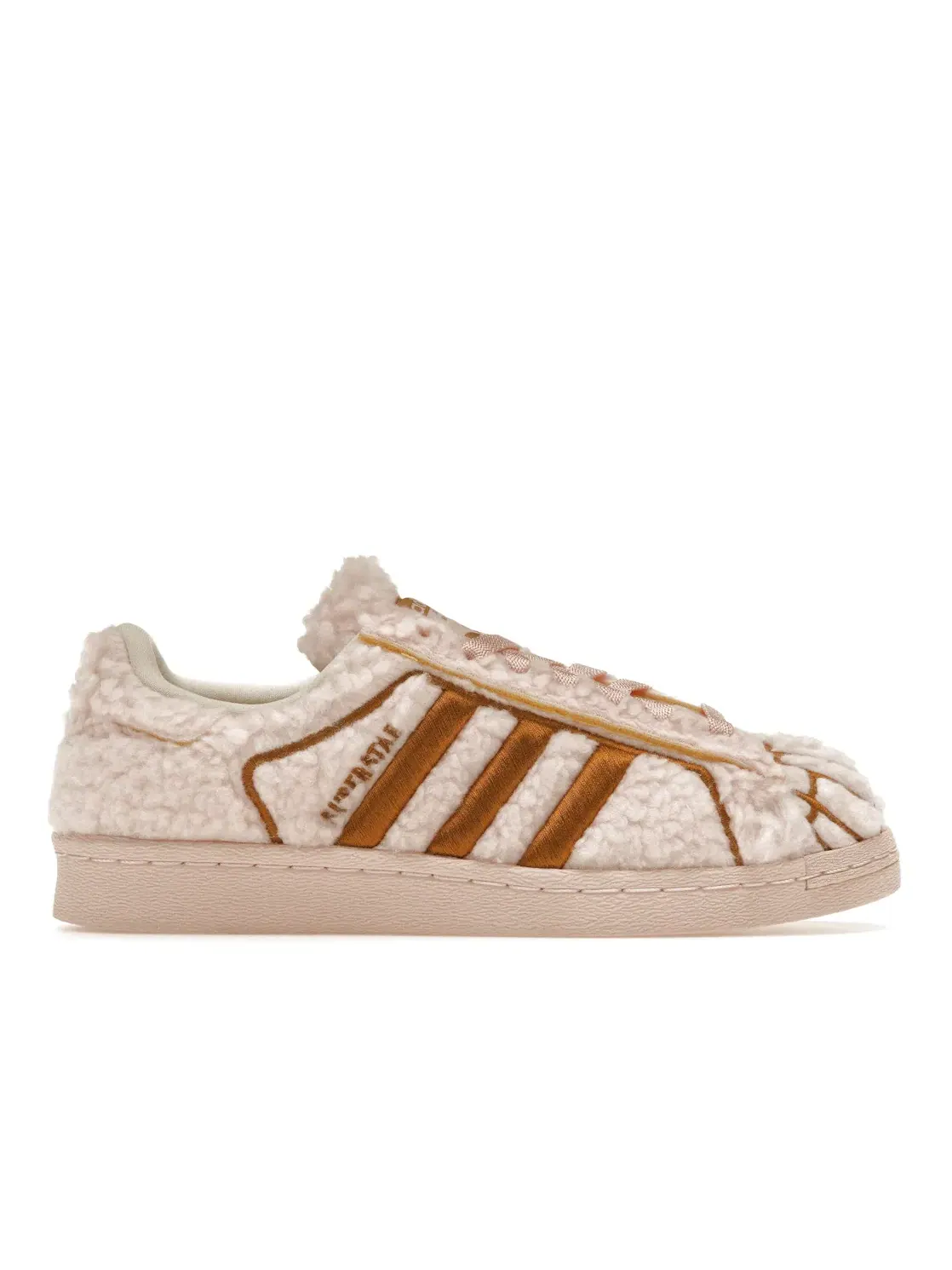 Мужские кроссовки lifestyle с принтом Adidas Superstar Adidas — изображение 1 из 4, розовый//кремовый белый