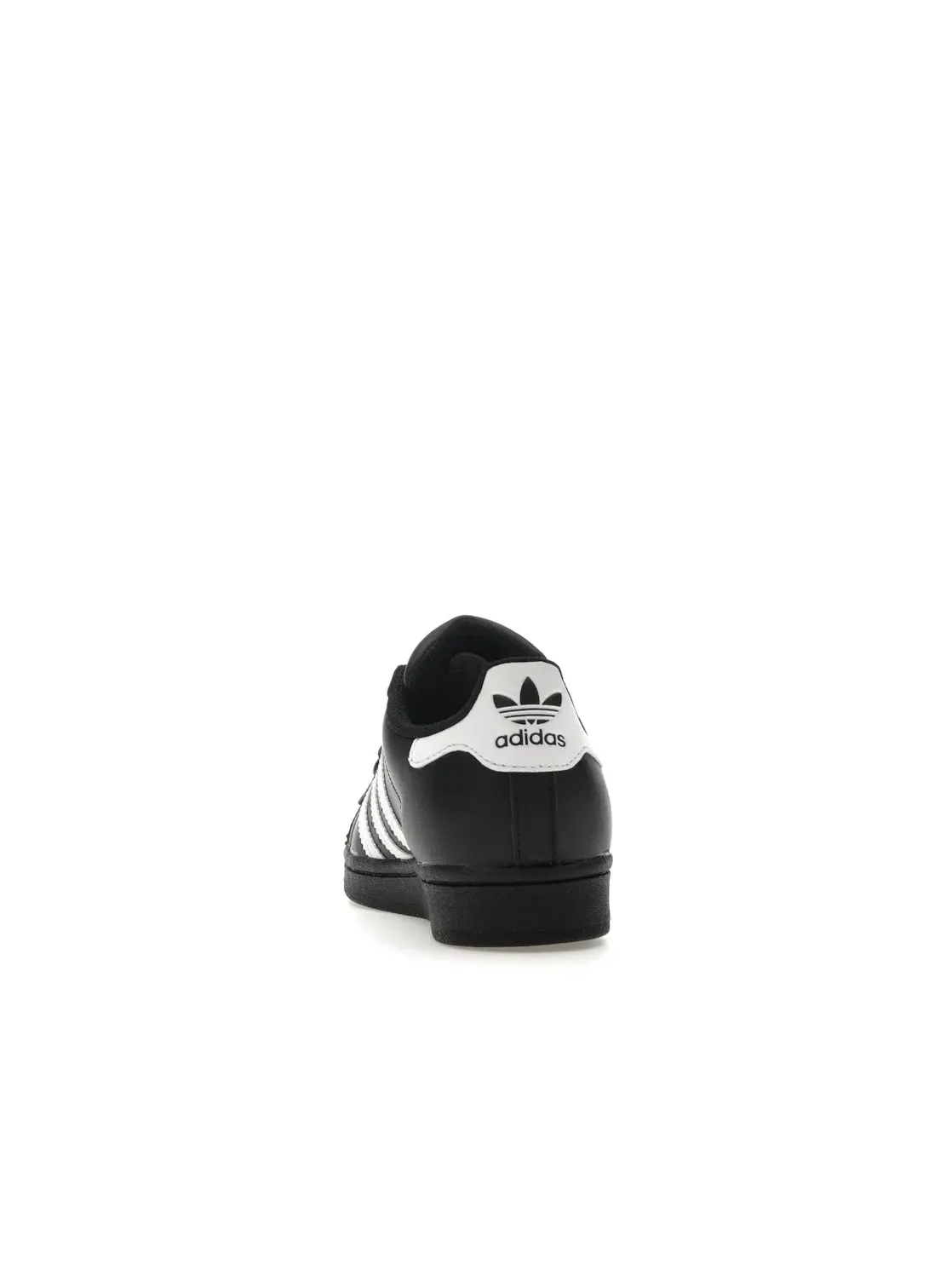 Детские кроссовки lifestyle с принтом Adidas Superstar — изображение 4 из 4, черный белый черный