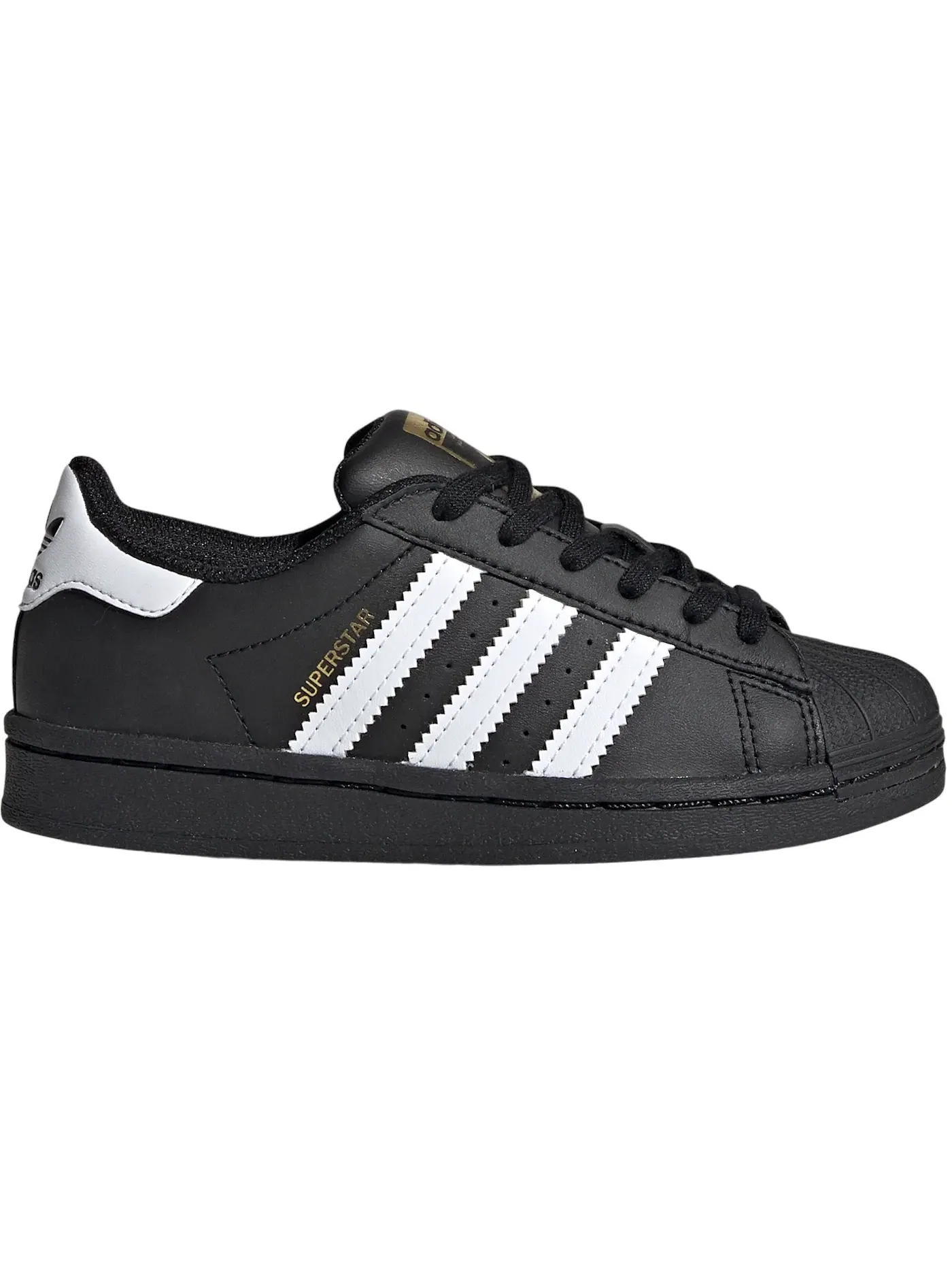 Детские кроссовки Lifestyle Adidas Superstar — изображение 1 из 1, черный/белый/черный
