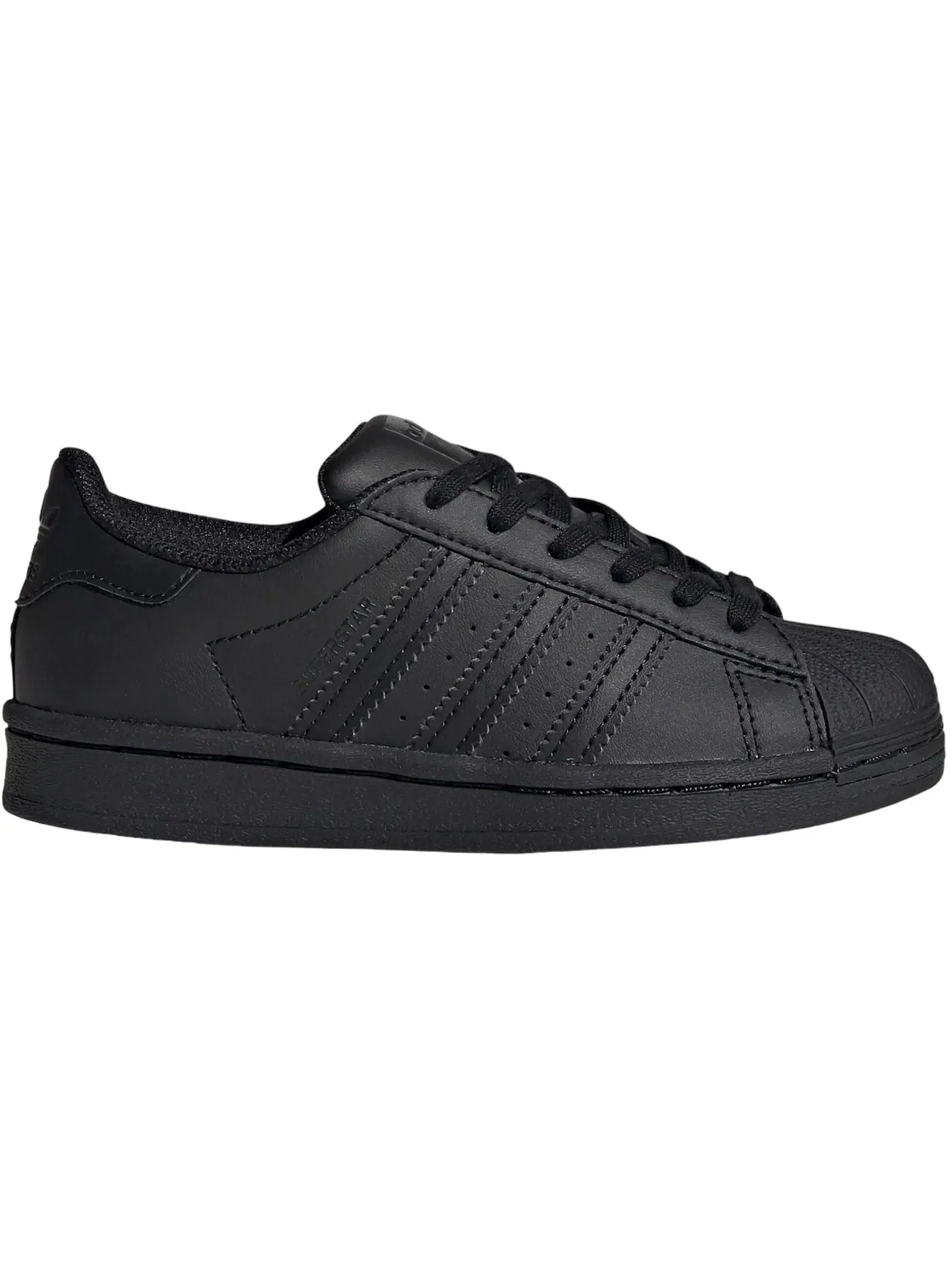 Детские кроссовки Lifestyle Adidas Superstar — изображение 1 из 1, черный/черный/черный