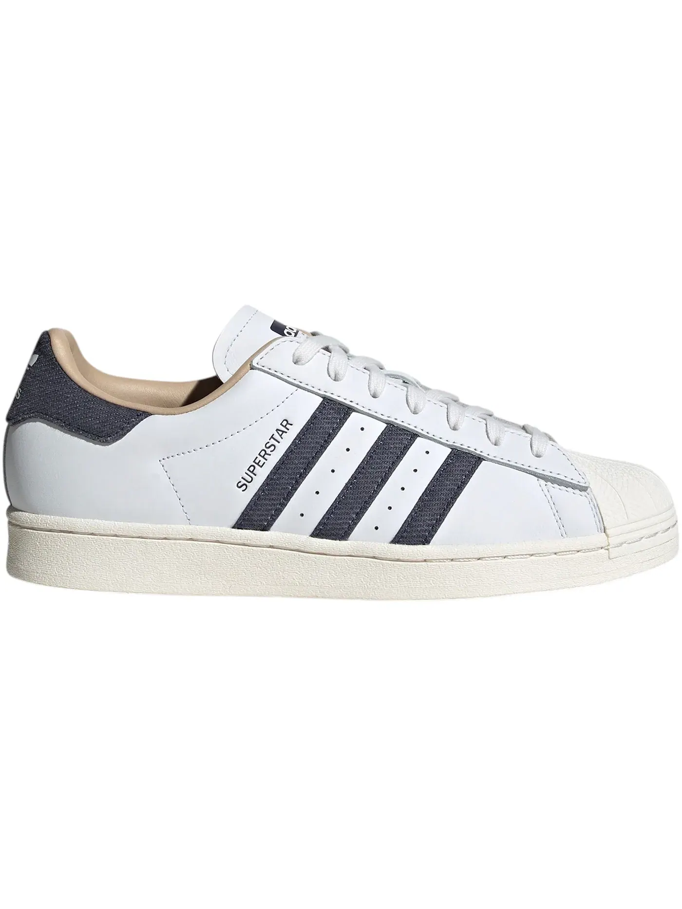 Мужские кроссовки Lifestyle Adidas Superstar — изображение 1 из 1, белый//белый