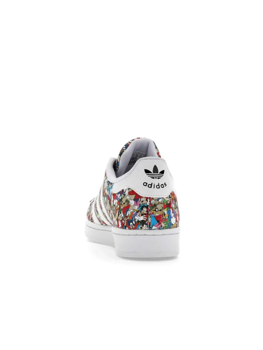 Детские кроссовки для мальчиков с принтом Adidas Superstar Adidas — изображение 4 из 4, черный белый белый