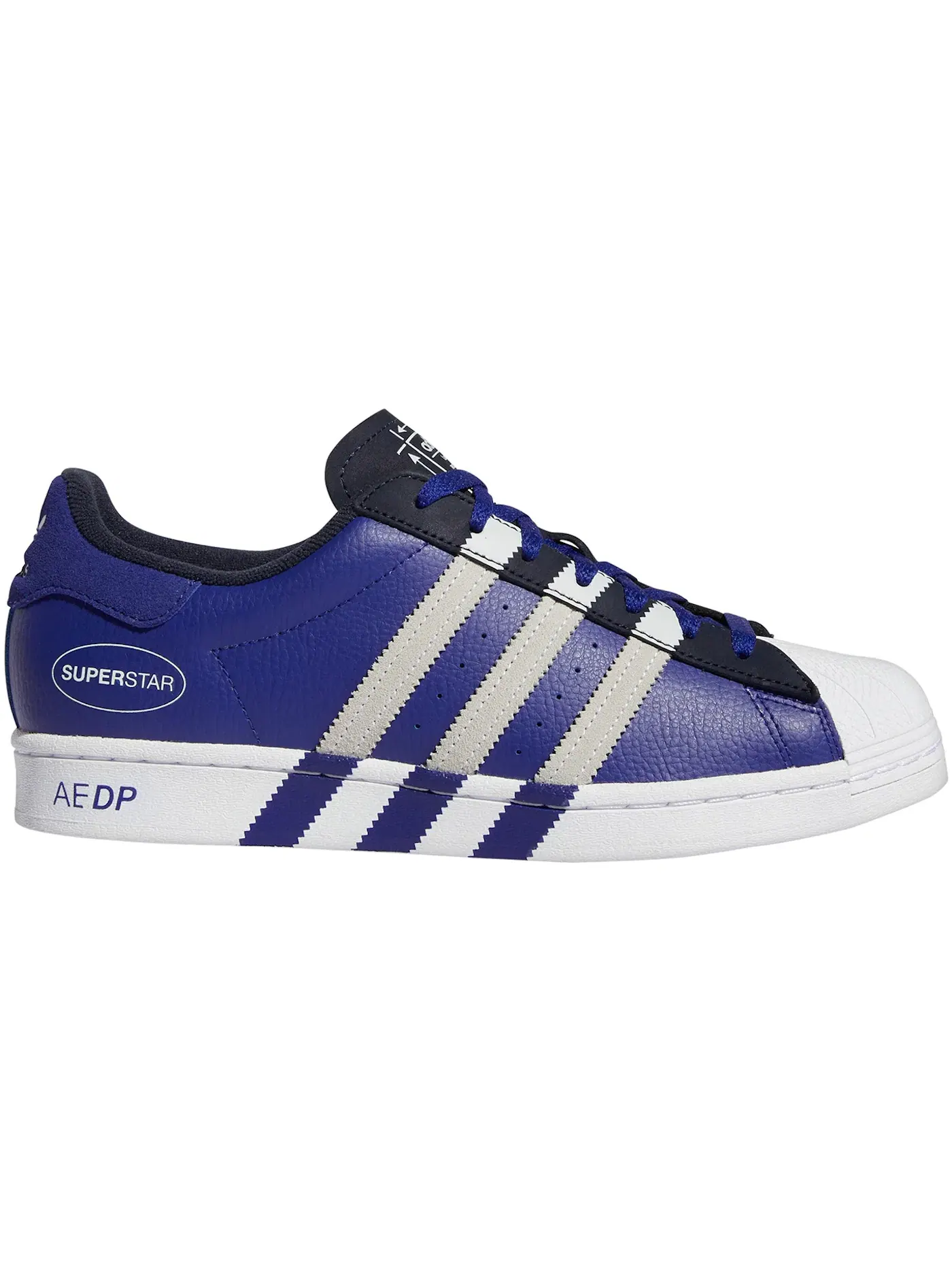Мужские кроссовки Lifestyle Adidas Superstar — изображение 1 из 1, индиго/белый