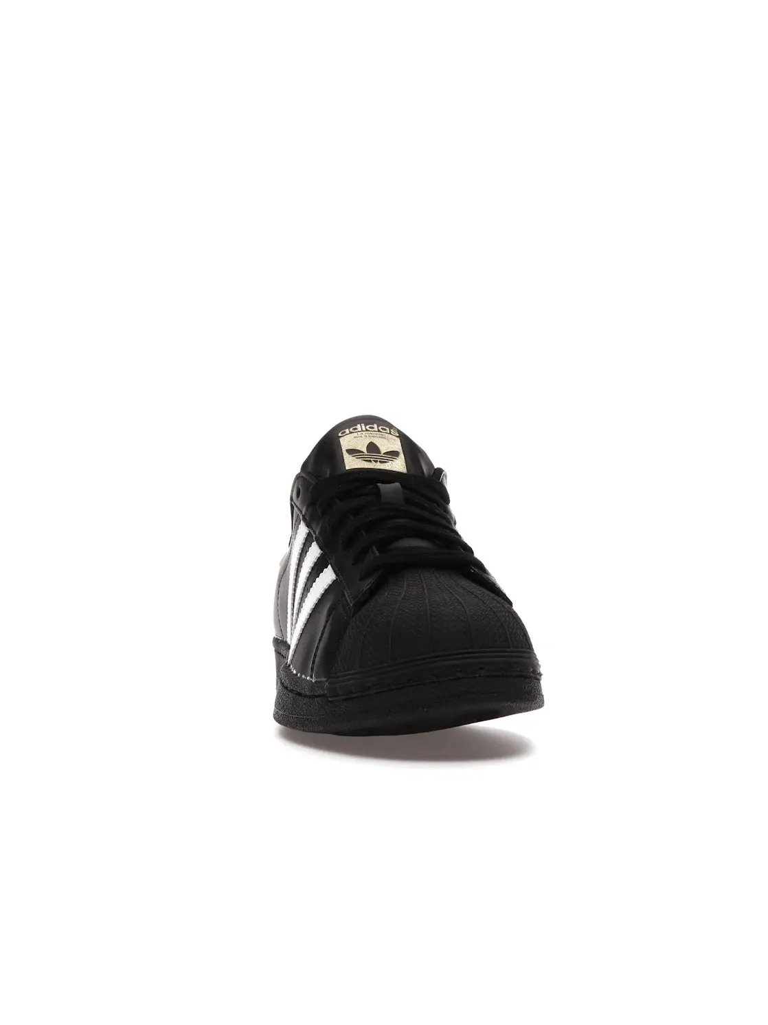 Мужские кроссовки Lifestyle с ракушечным носком Adidas Superstar Foundation — изображение 2 из 4, черный/белый/черный