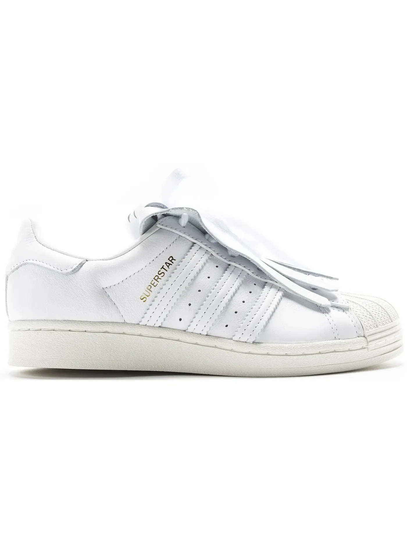 Женские кроссовки с бахромой Adidas Superstar — изображение 1 из 1