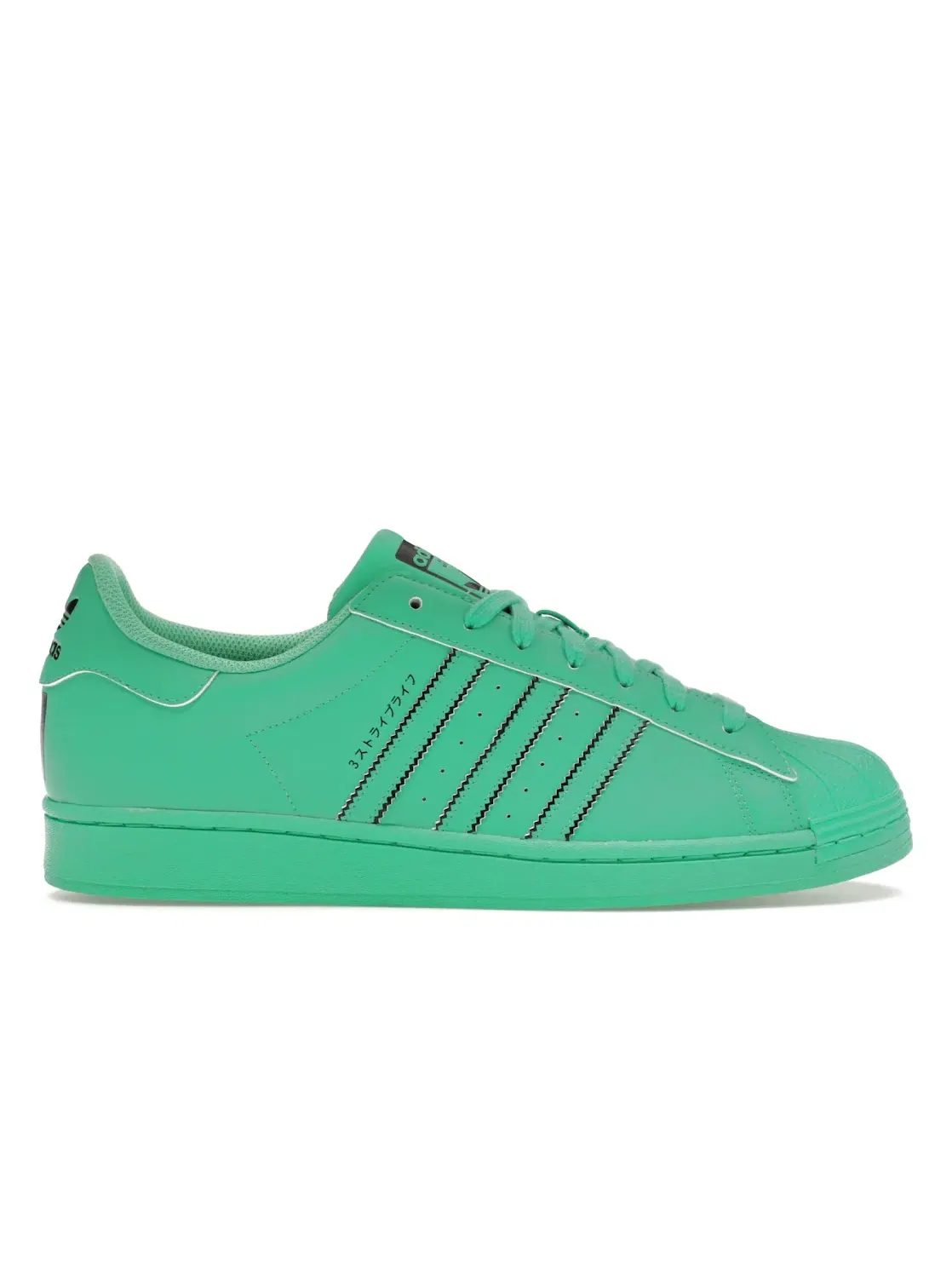 Мужские кроссовки Lifestyle Adidas Superstar — изображение 1 из 4, зеленый/черный/-зеленый