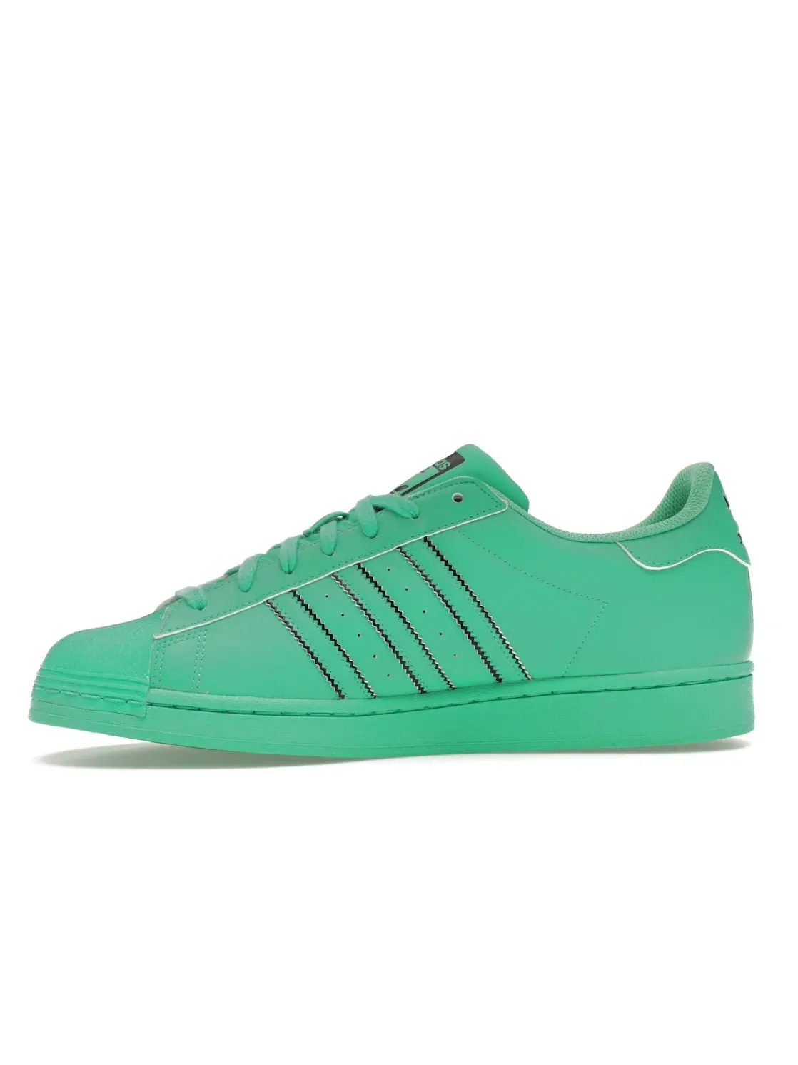 Мужские кроссовки Lifestyle Adidas Superstar — изображение 3 из 4, зеленый/черный/-зеленый