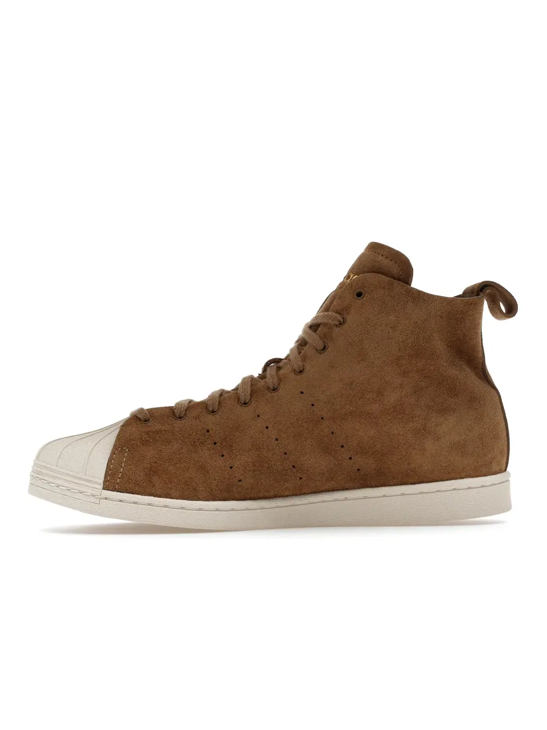 Мужские кроссовки Lifestyle с верхом из кожи Adidas Superstar Hi — изображение 3 из 4