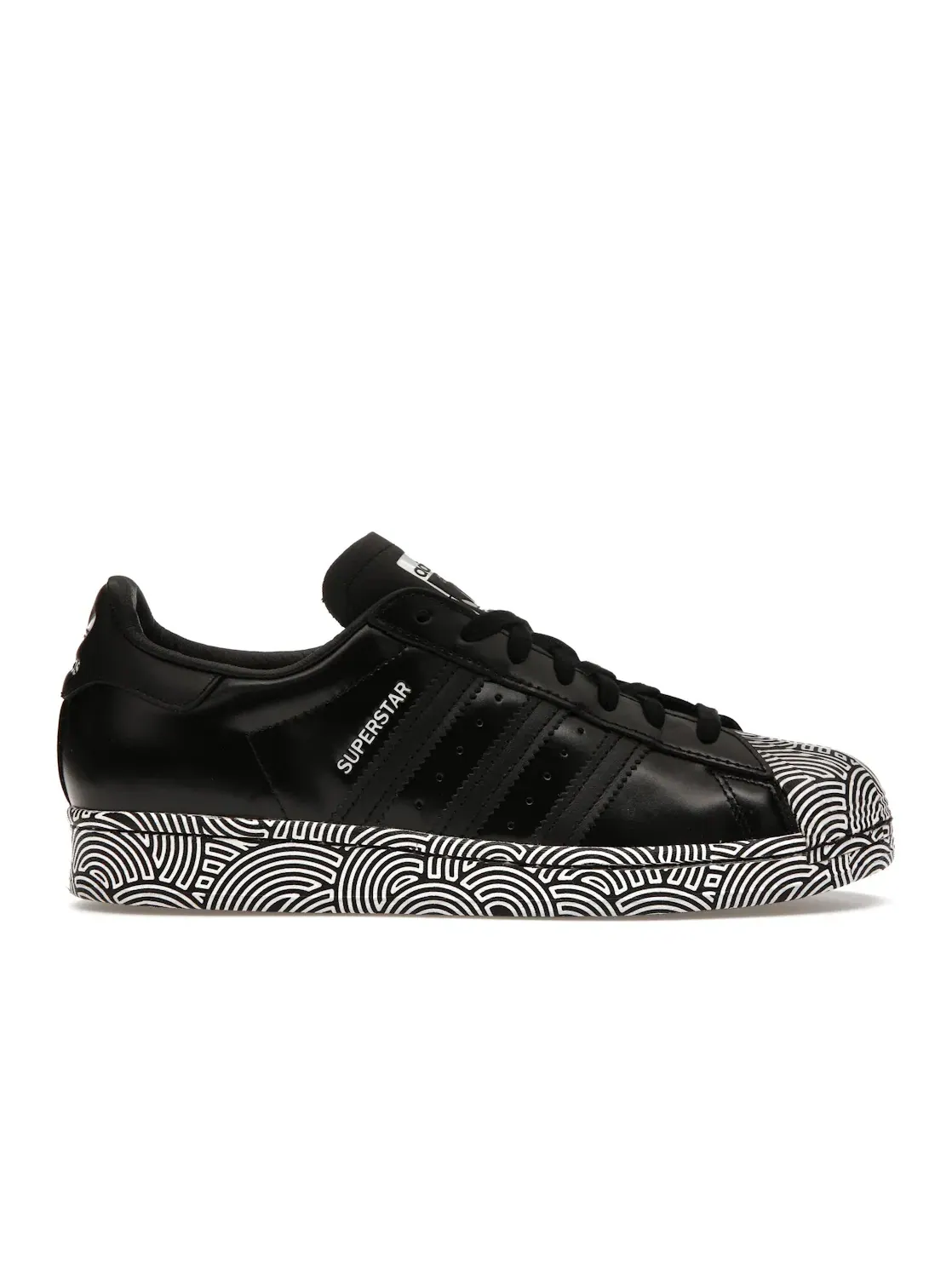 Мужские кроссовки Lifestyle Adidas Superstar Adidas — изображение 1 из 4, черный/белый/розовый