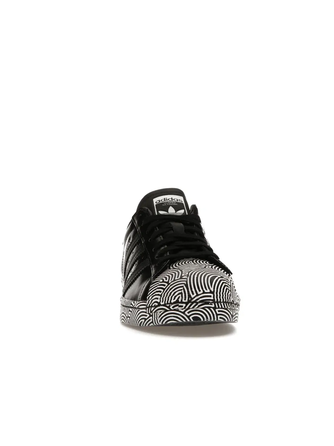 Мужские кроссовки Lifestyle Adidas Superstar Adidas — изображение 2 из 4, черный/белый/розовый