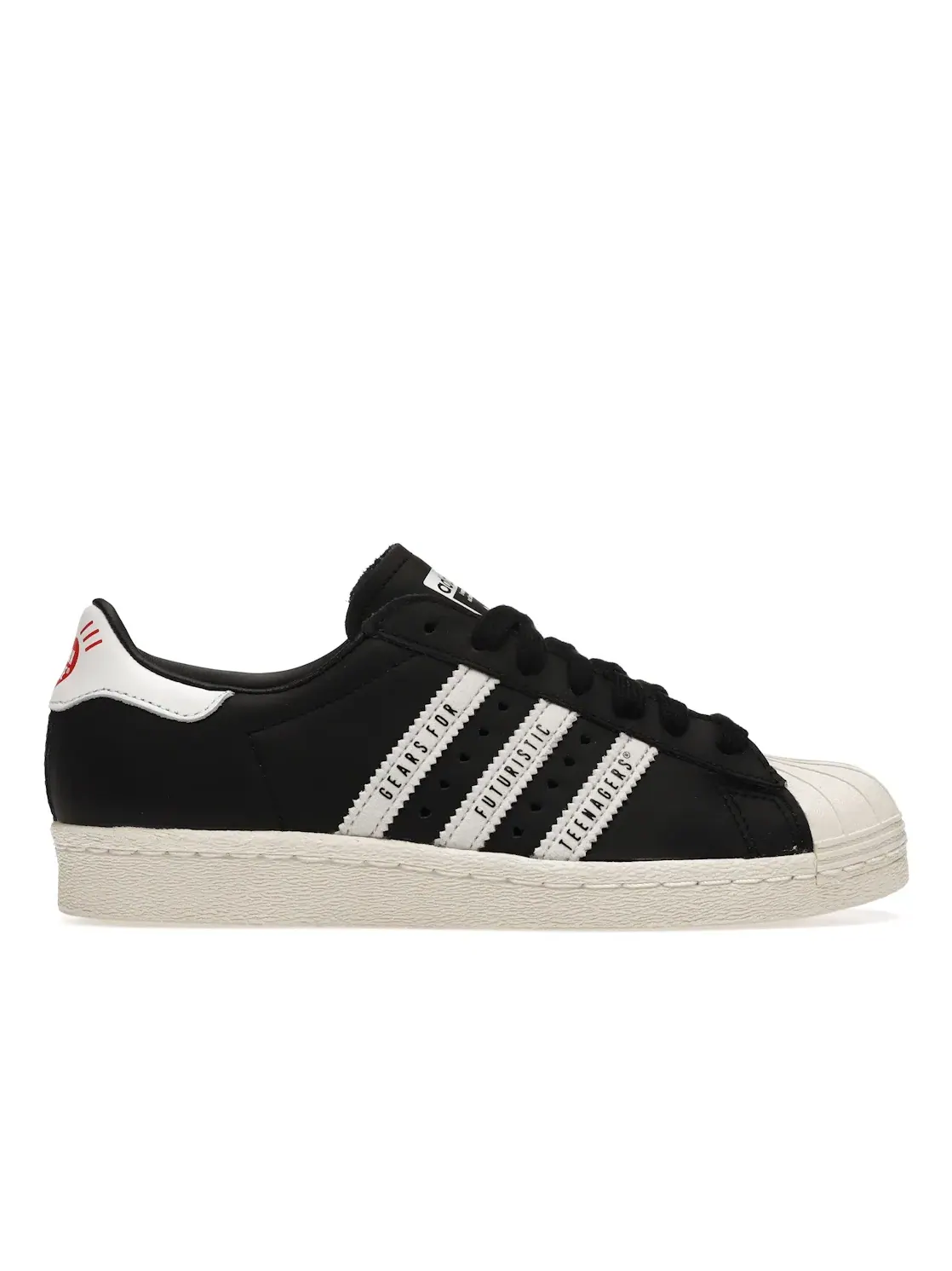 Мужские кроссовки с кожаным верхом Adidas Superstar — изображение 1 из 4, черный/белый/белый