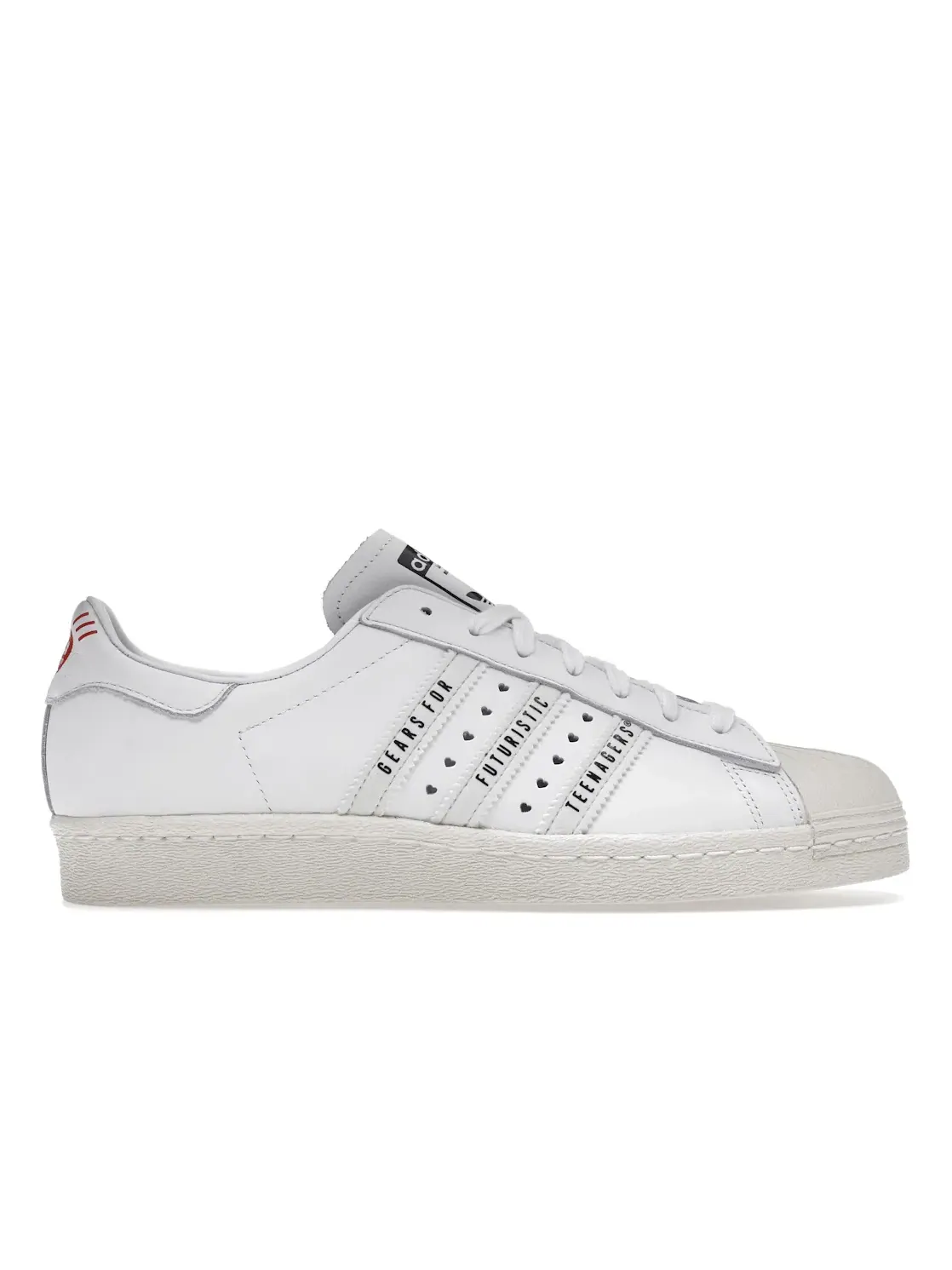 Мужские кроссовки с коллаборацией Human Made Adidas Superstar — изображение 1 из 4, белый/белый/белый