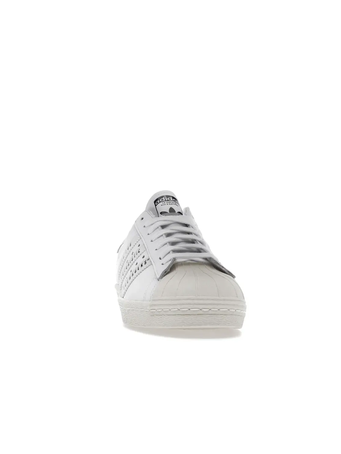 Мужские кроссовки с коллаборацией Human Made Adidas Superstar — изображение 2 из 4, белый/белый/белый