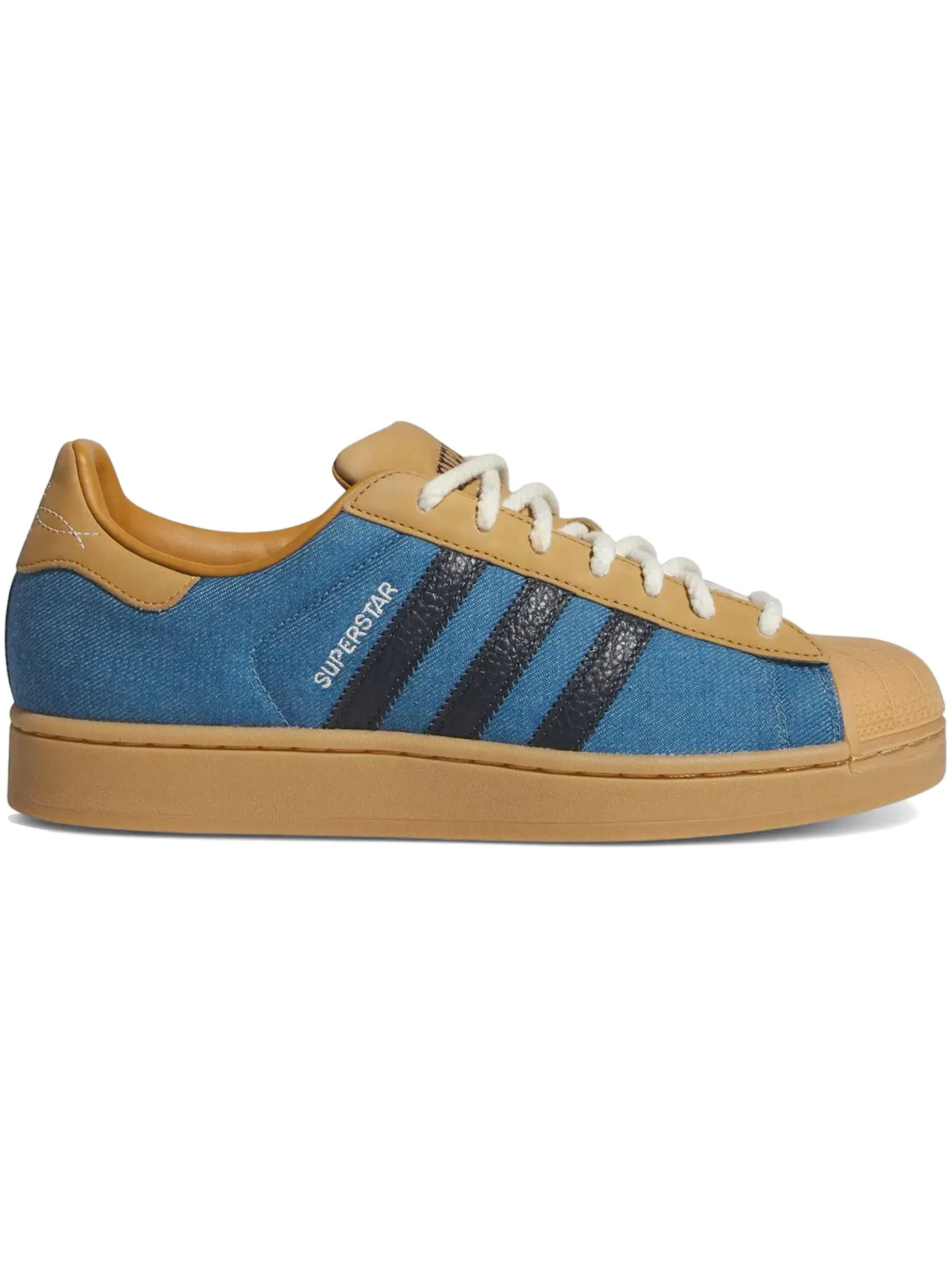 Мужские кроссовки Lifestyle с принтом Adidas Superstar II Adidas — изображение 1 из 1, темно-синий