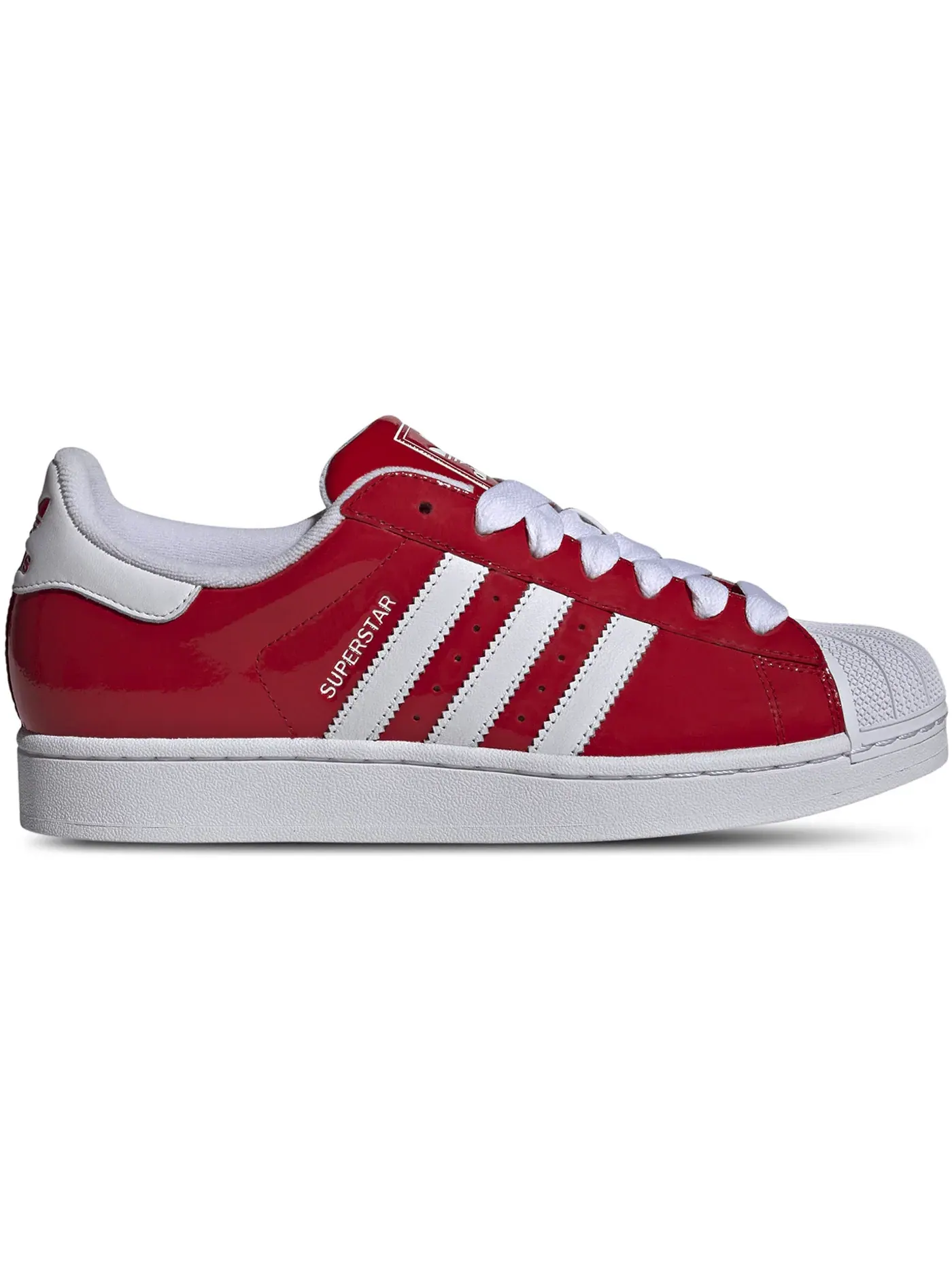 Мужские кроссовки с замшевыми вставками Adidas Superstar II — изображение 1 из 1, белый
