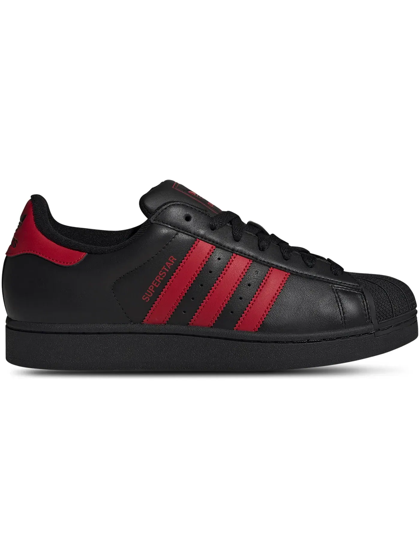 Мужские кроссовки Lifestyle Adidas Superstar II — изображение 1 из 1, черный//черный