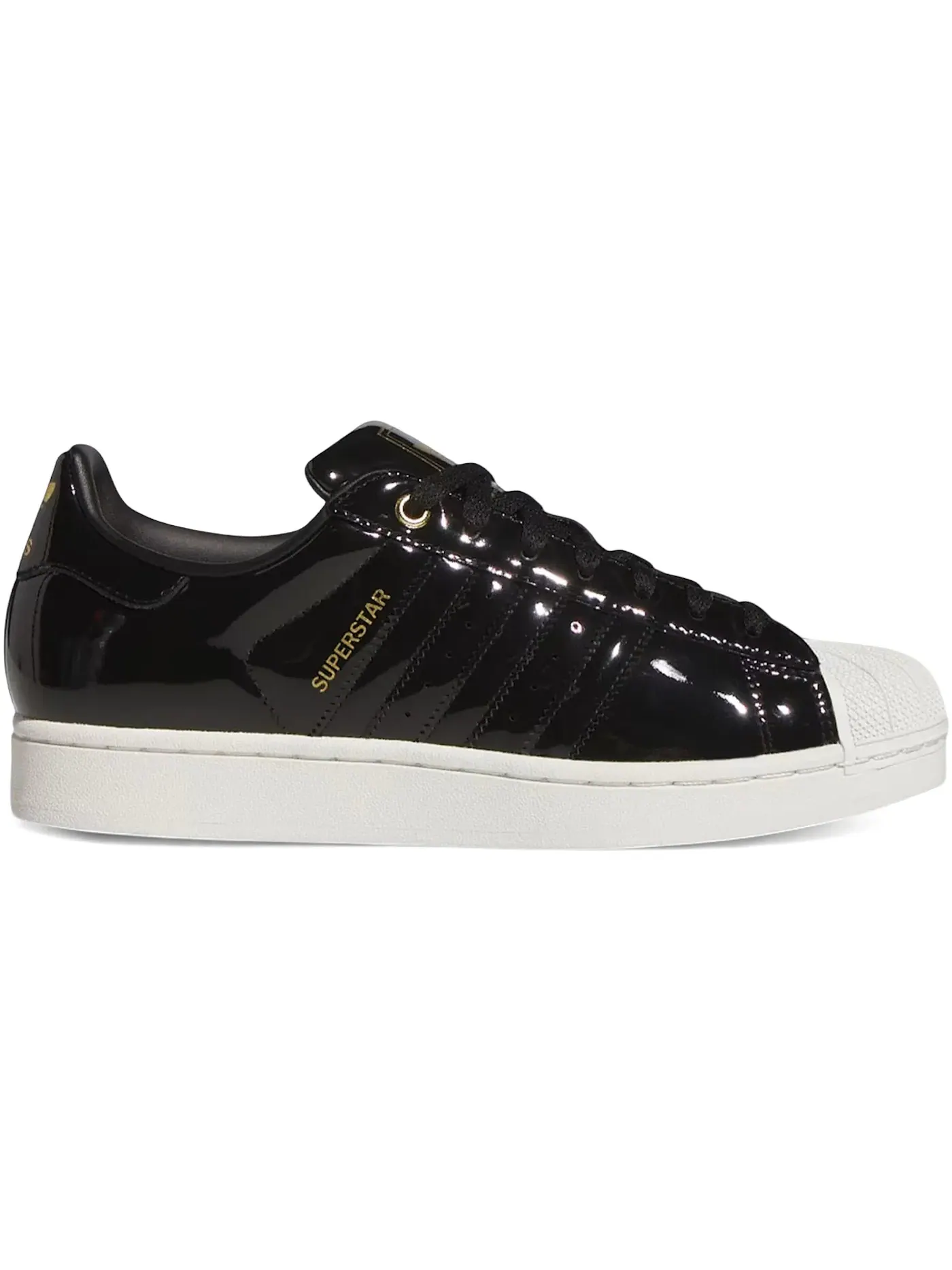 Мужские кроссовки lifestyle Adidas Superstar II — изображение 1 из 1, черный/черный/белый